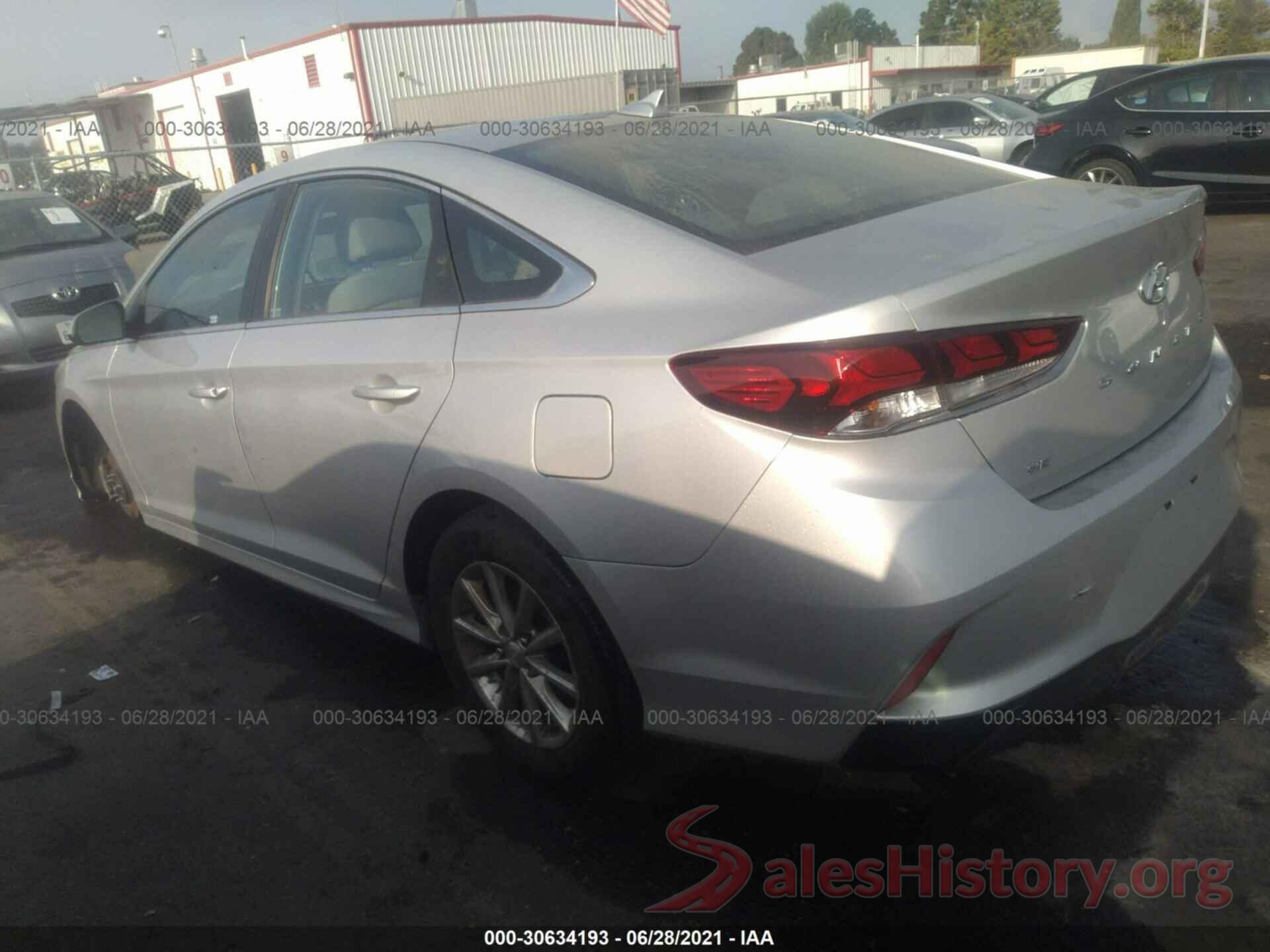 5NPE24AFXKH732958 2019 HYUNDAI SONATA