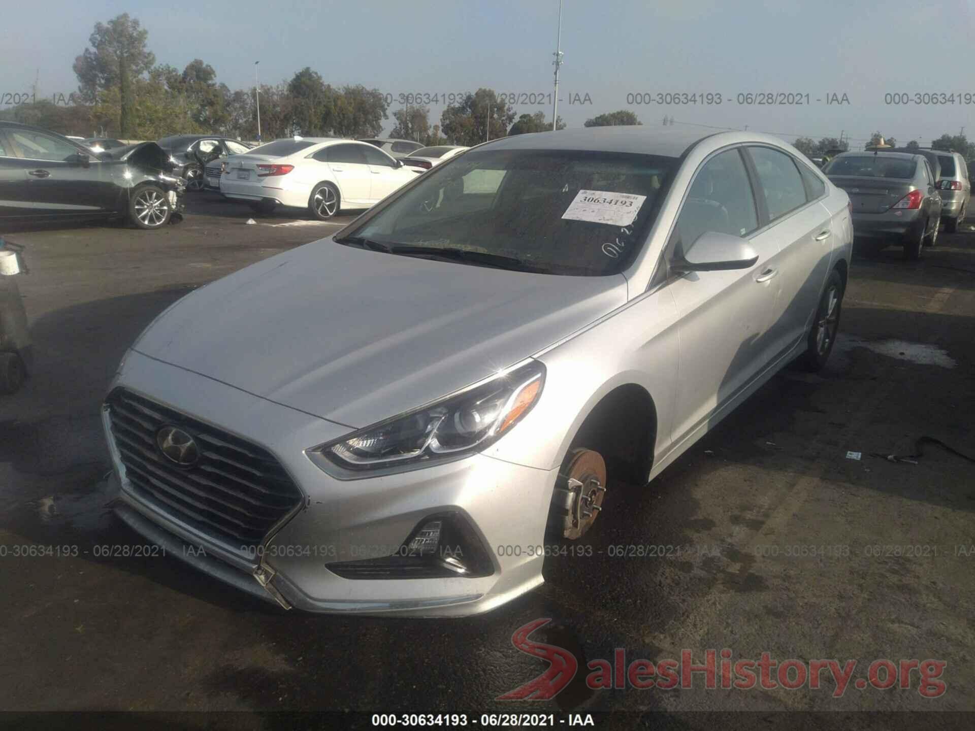 5NPE24AFXKH732958 2019 HYUNDAI SONATA