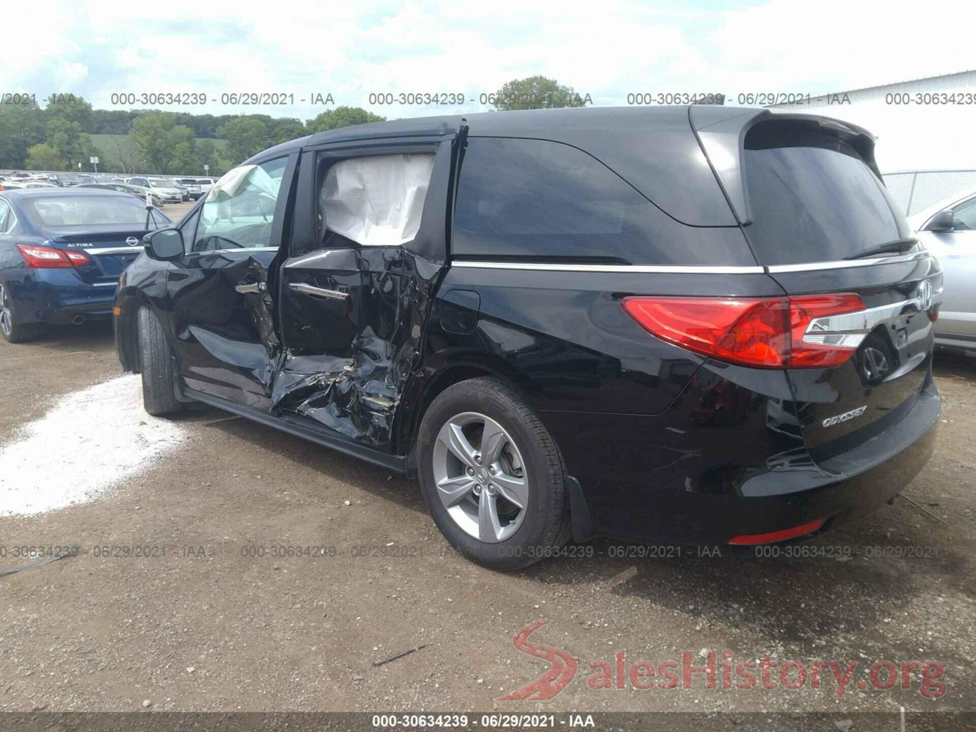 5FNRL6H75LB012282 2020 HONDA ODYSSEY