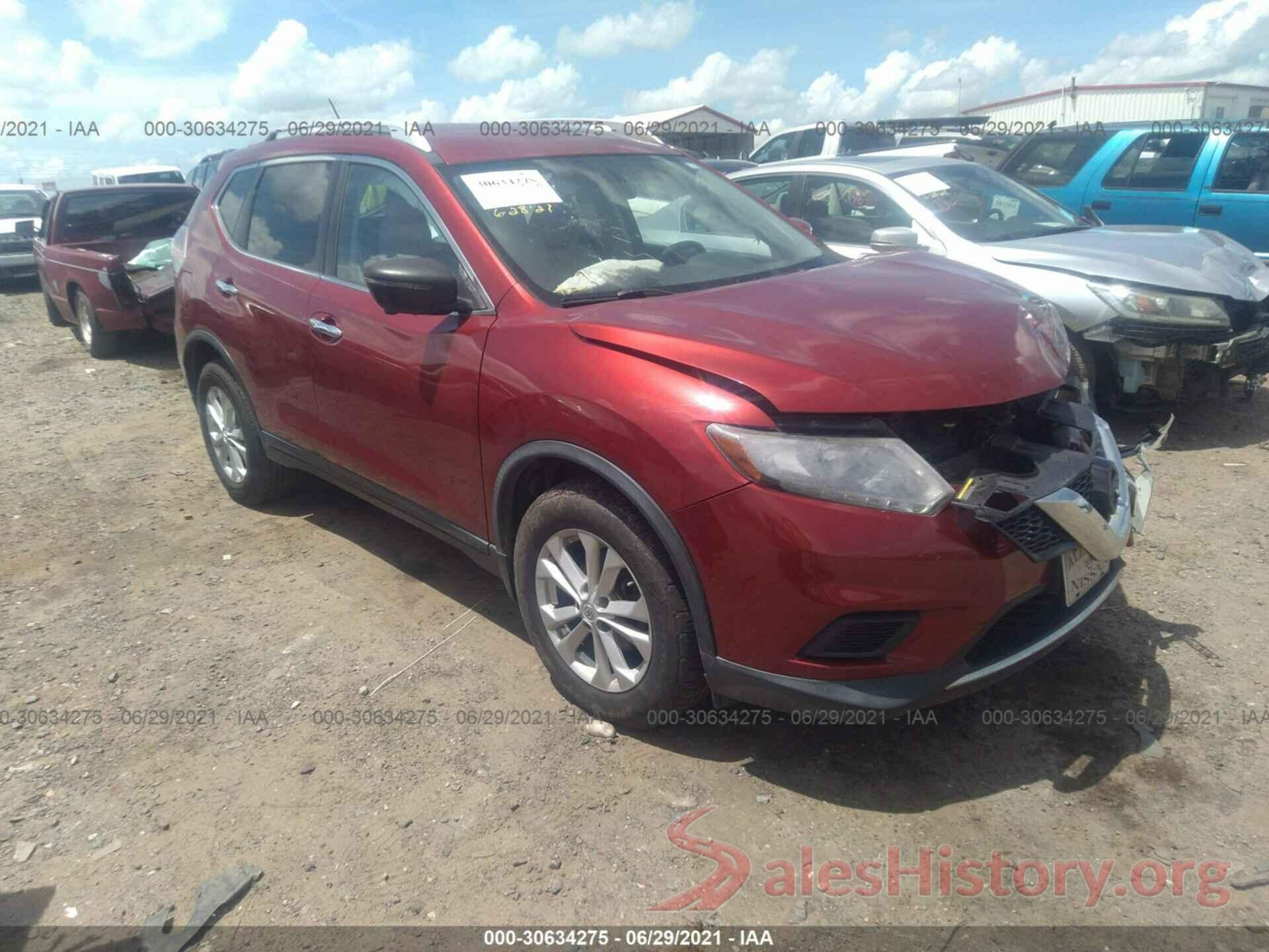 KNMAT2MV9GP611403 2016 NISSAN ROGUE