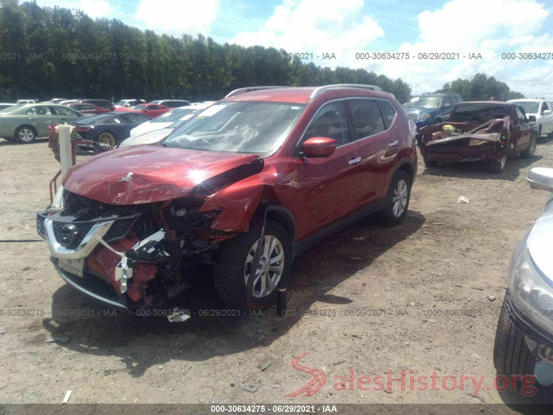 KNMAT2MV9GP611403 2016 NISSAN ROGUE