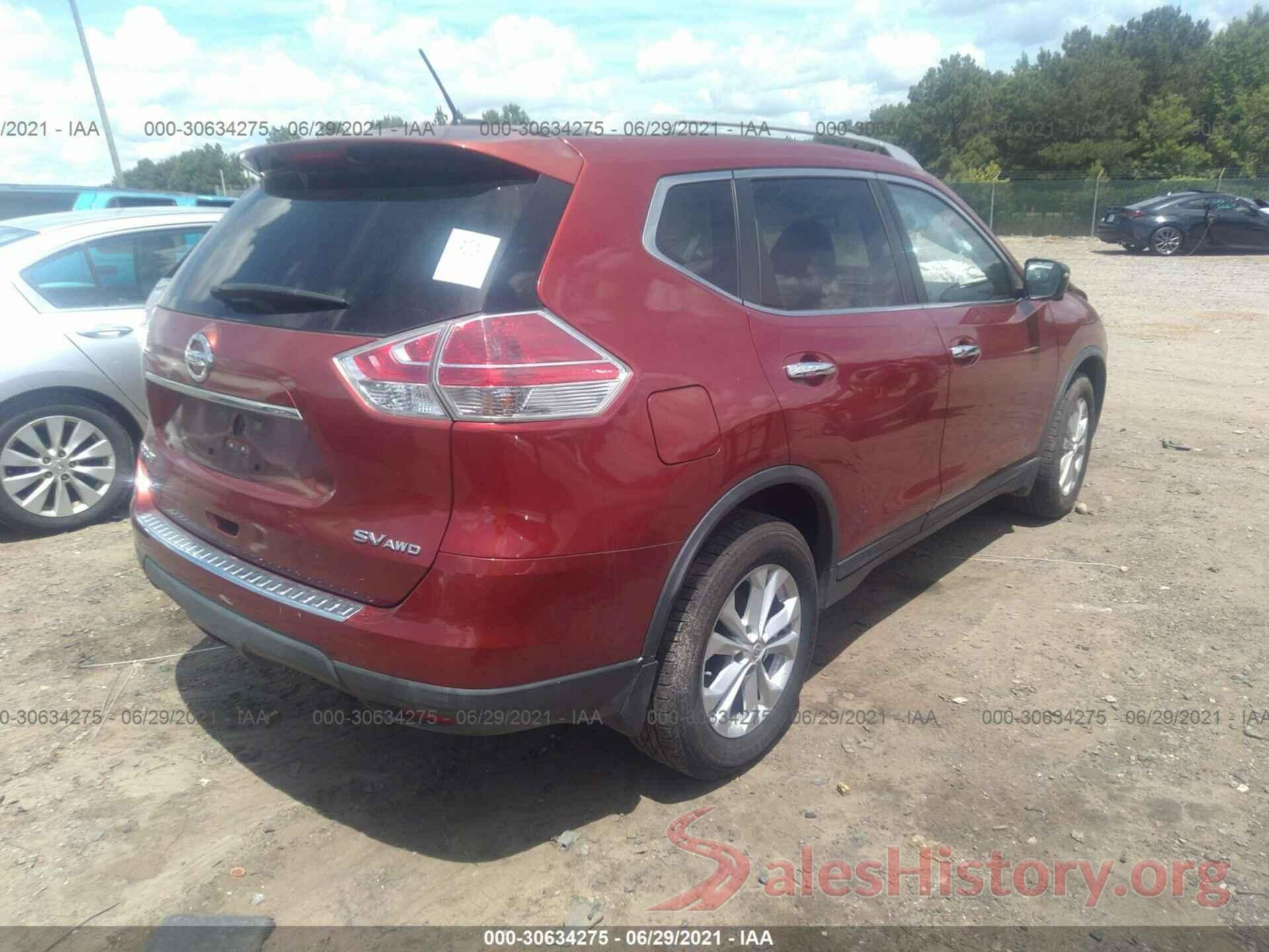 KNMAT2MV9GP611403 2016 NISSAN ROGUE