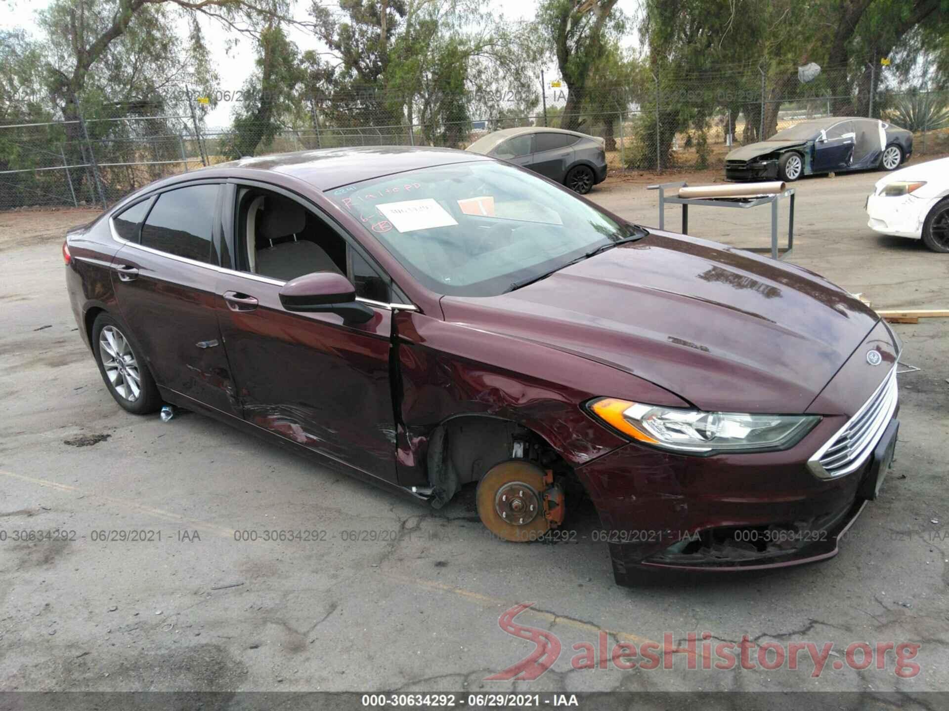 3FA6P0H71HR157741 2017 FORD FUSION