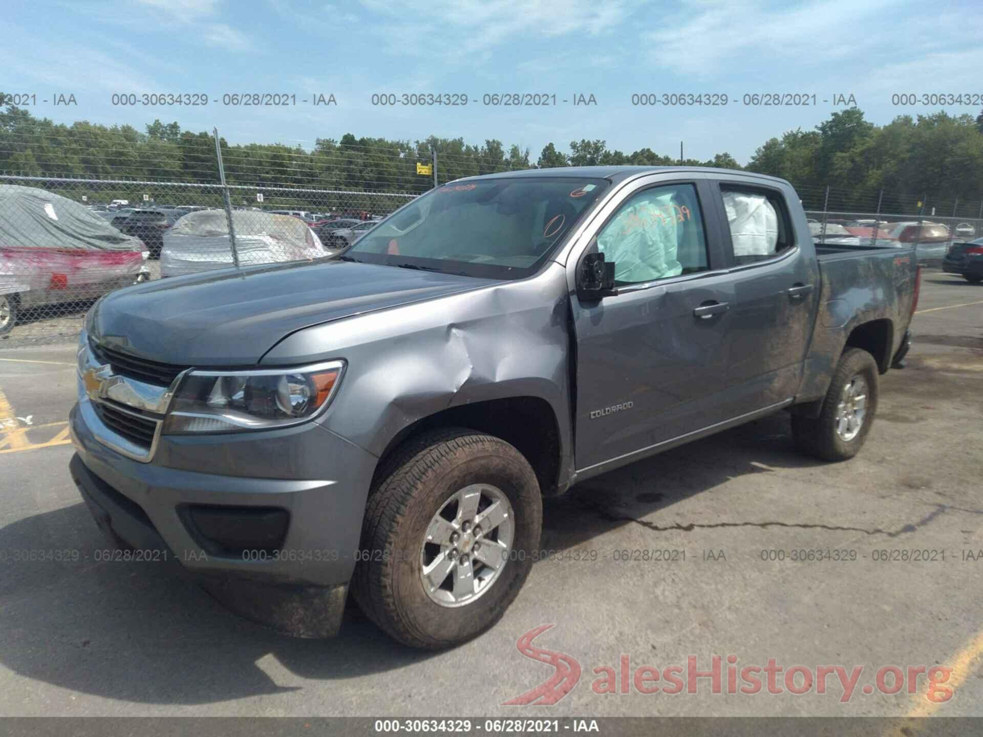 1GCGTBEN5K1165240 2019 CHEVROLET COLORADO