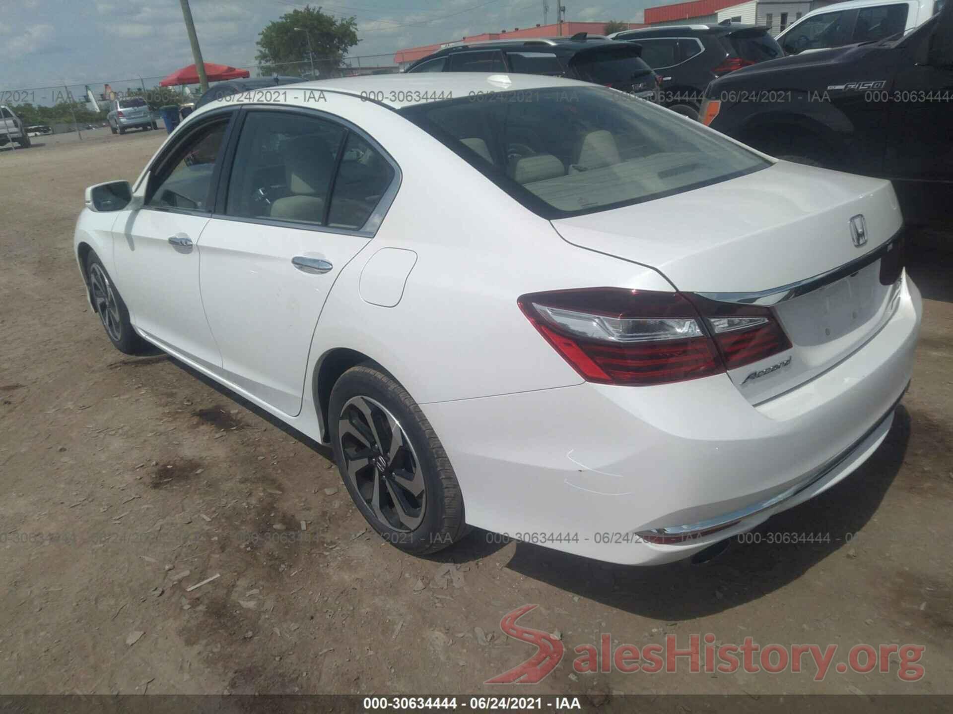 1HGCR3F80GA012107 2016 HONDA ACCORD SEDAN