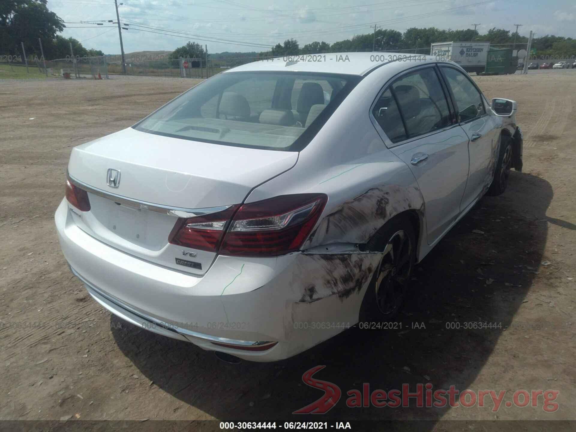 1HGCR3F80GA012107 2016 HONDA ACCORD SEDAN