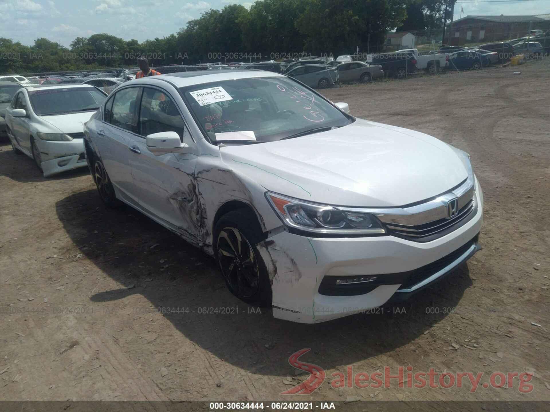 1HGCR3F80GA012107 2016 HONDA ACCORD SEDAN