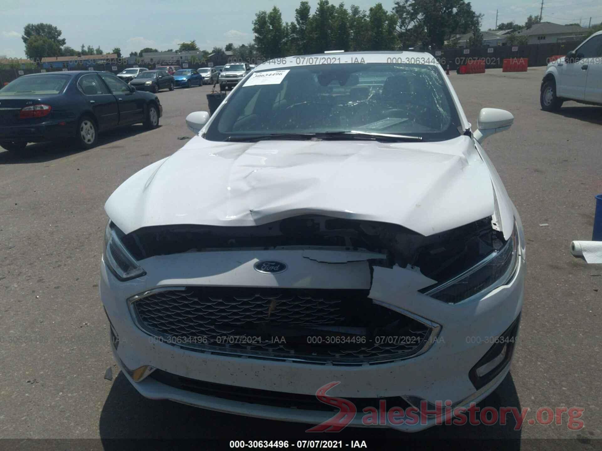 3FA6P0RU7KR209188 2019 FORD FUSION HYBRID