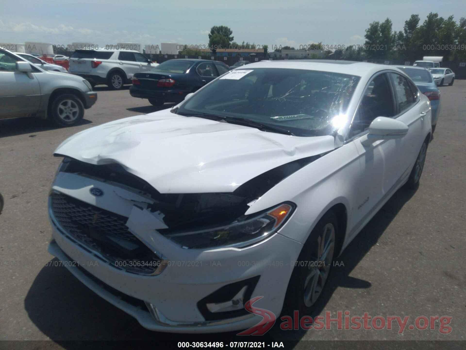 3FA6P0RU7KR209188 2019 FORD FUSION HYBRID