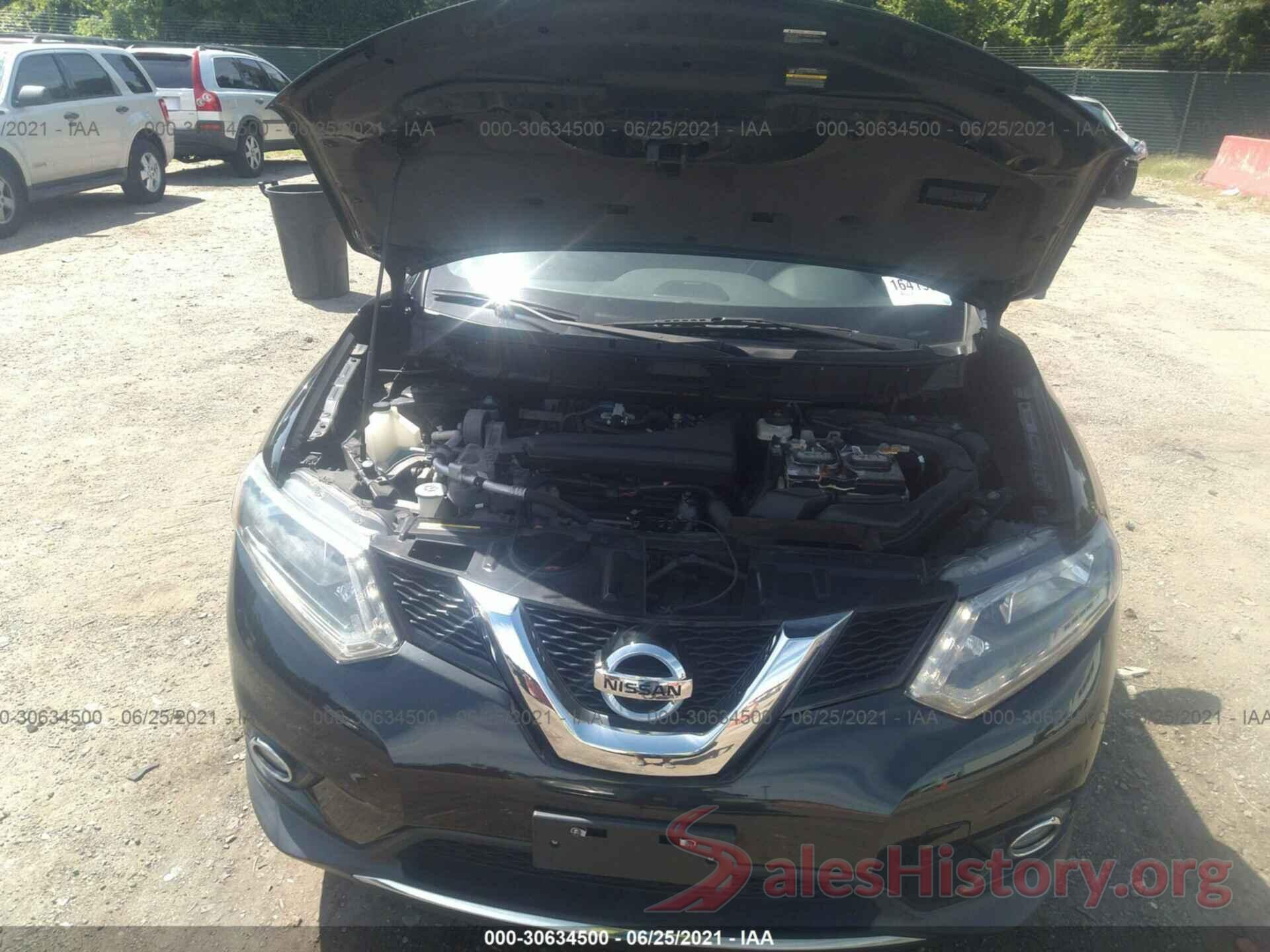 5N1AT2MV5GC738765 2016 NISSAN ROGUE