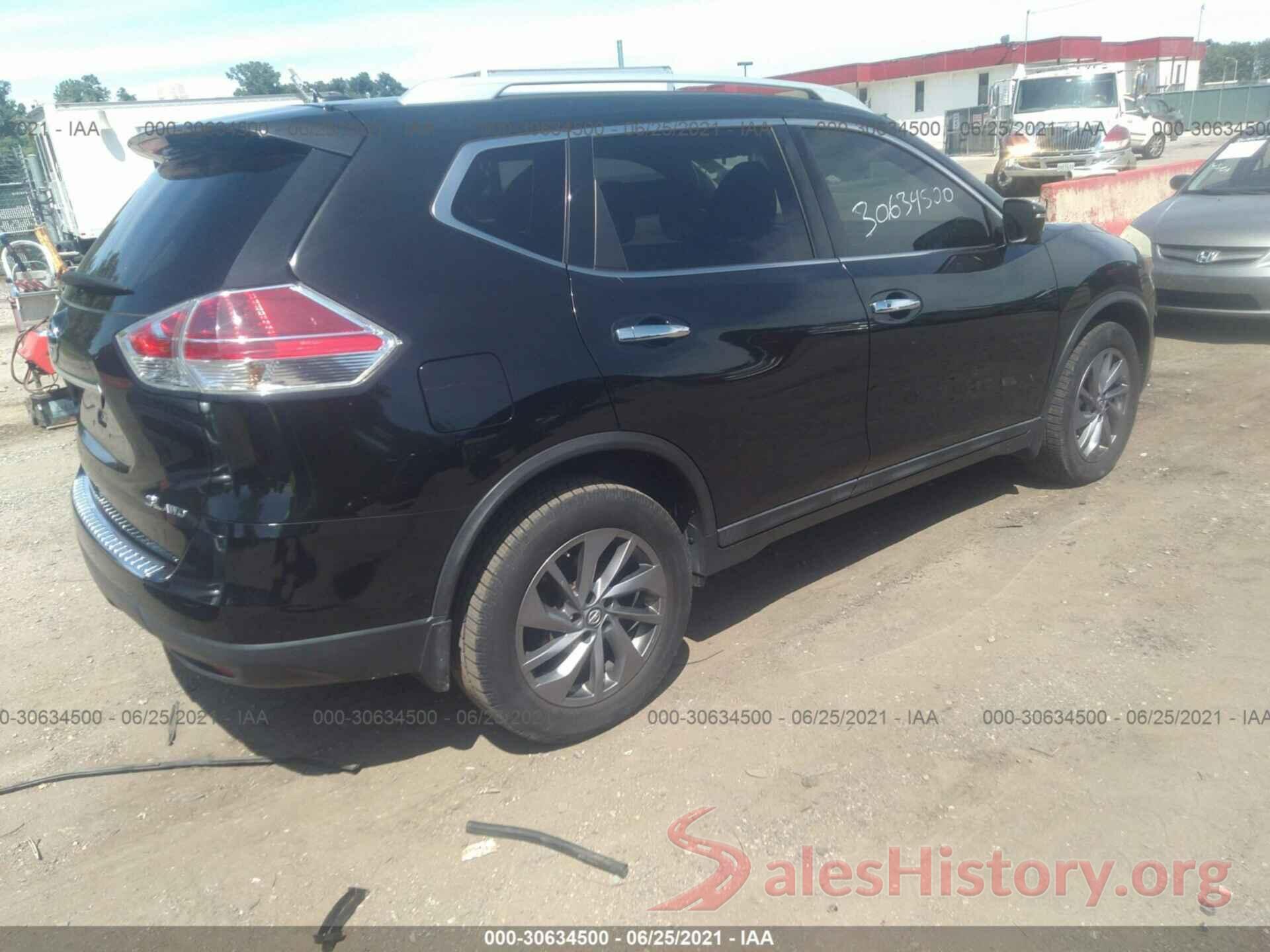 5N1AT2MV5GC738765 2016 NISSAN ROGUE