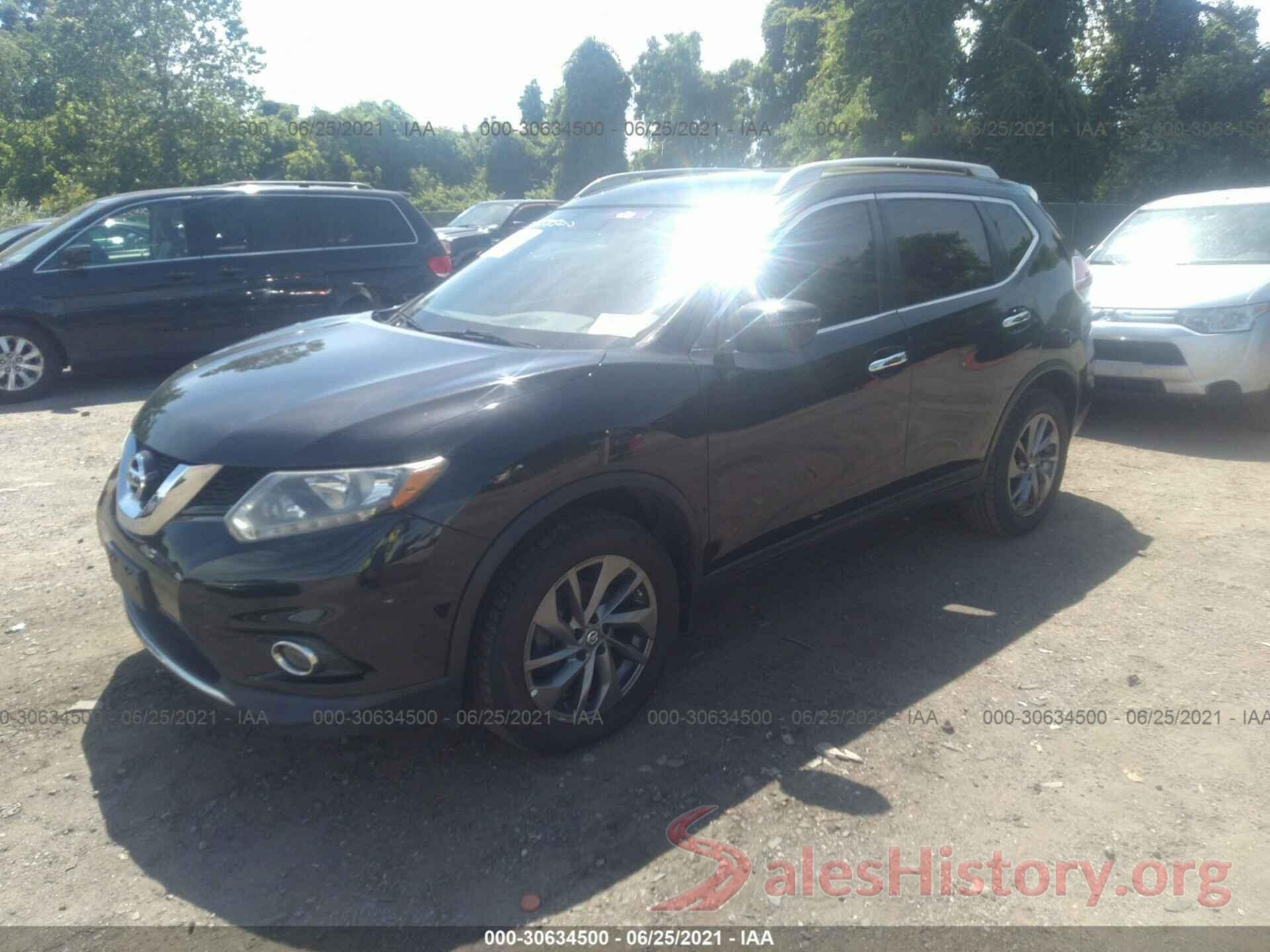 5N1AT2MV5GC738765 2016 NISSAN ROGUE