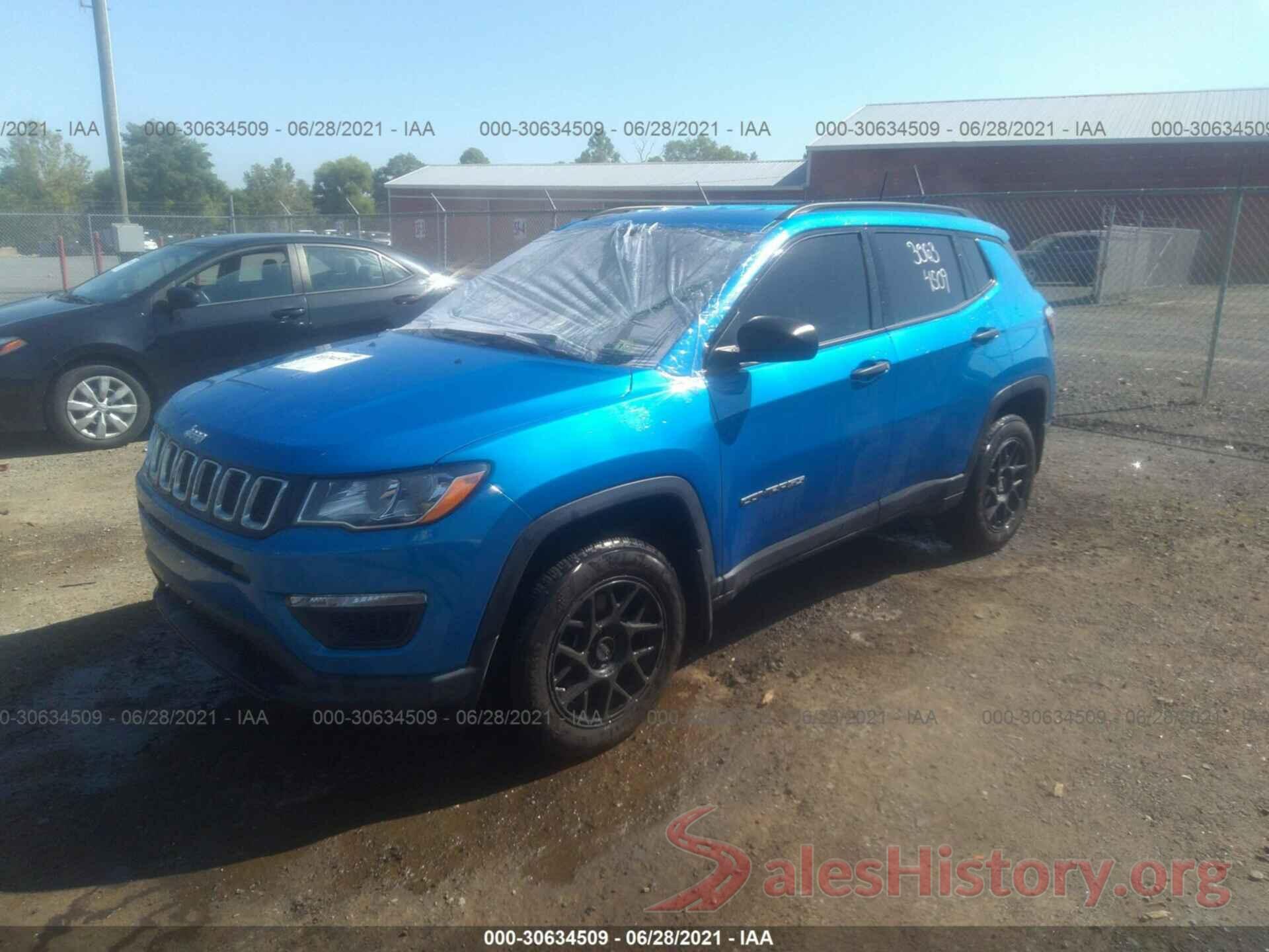 3C4NJDAB0JT115454 2018 JEEP COMPASS