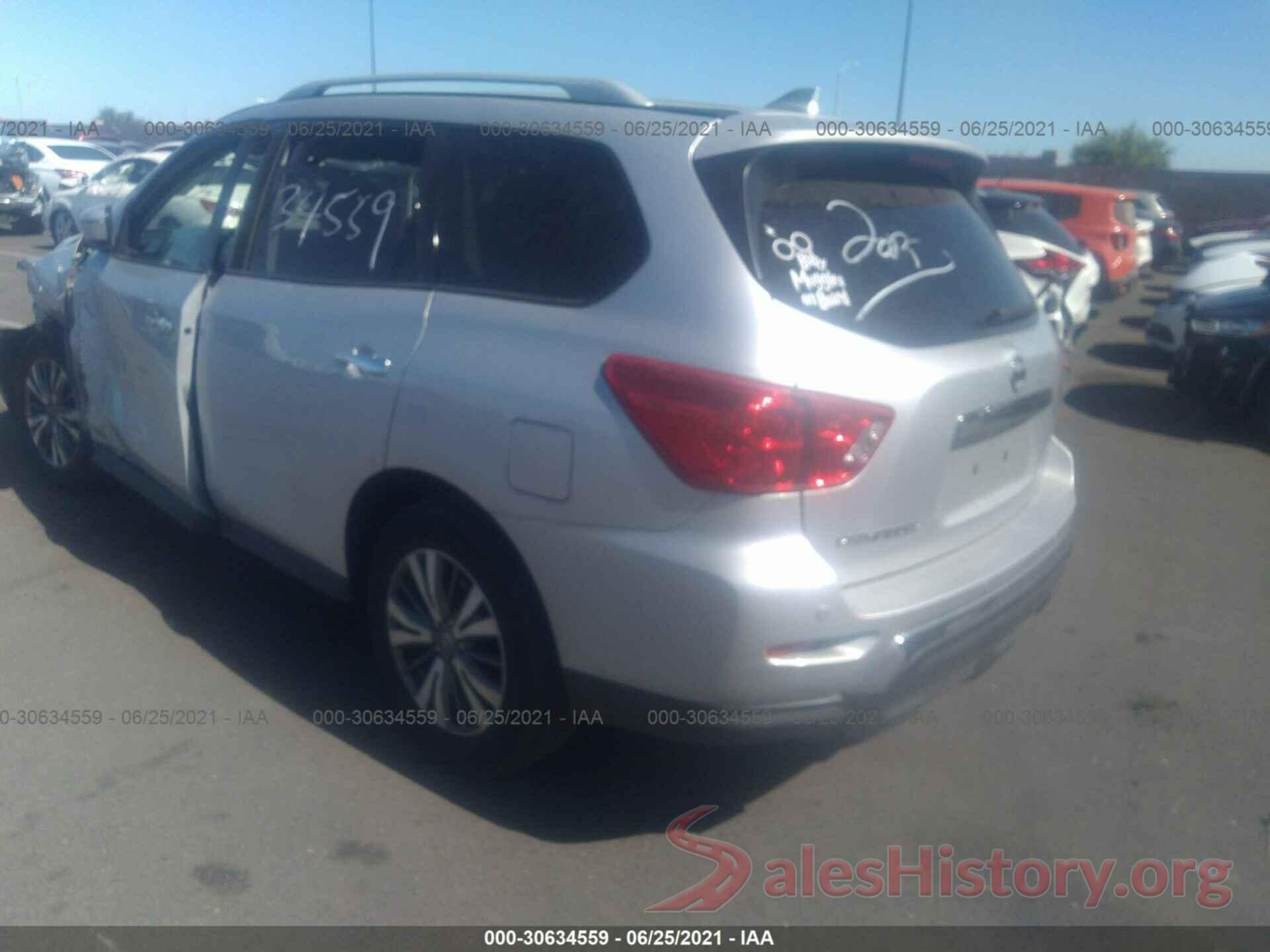 5N1DR2MN8KC645095 2019 NISSAN PATHFINDER