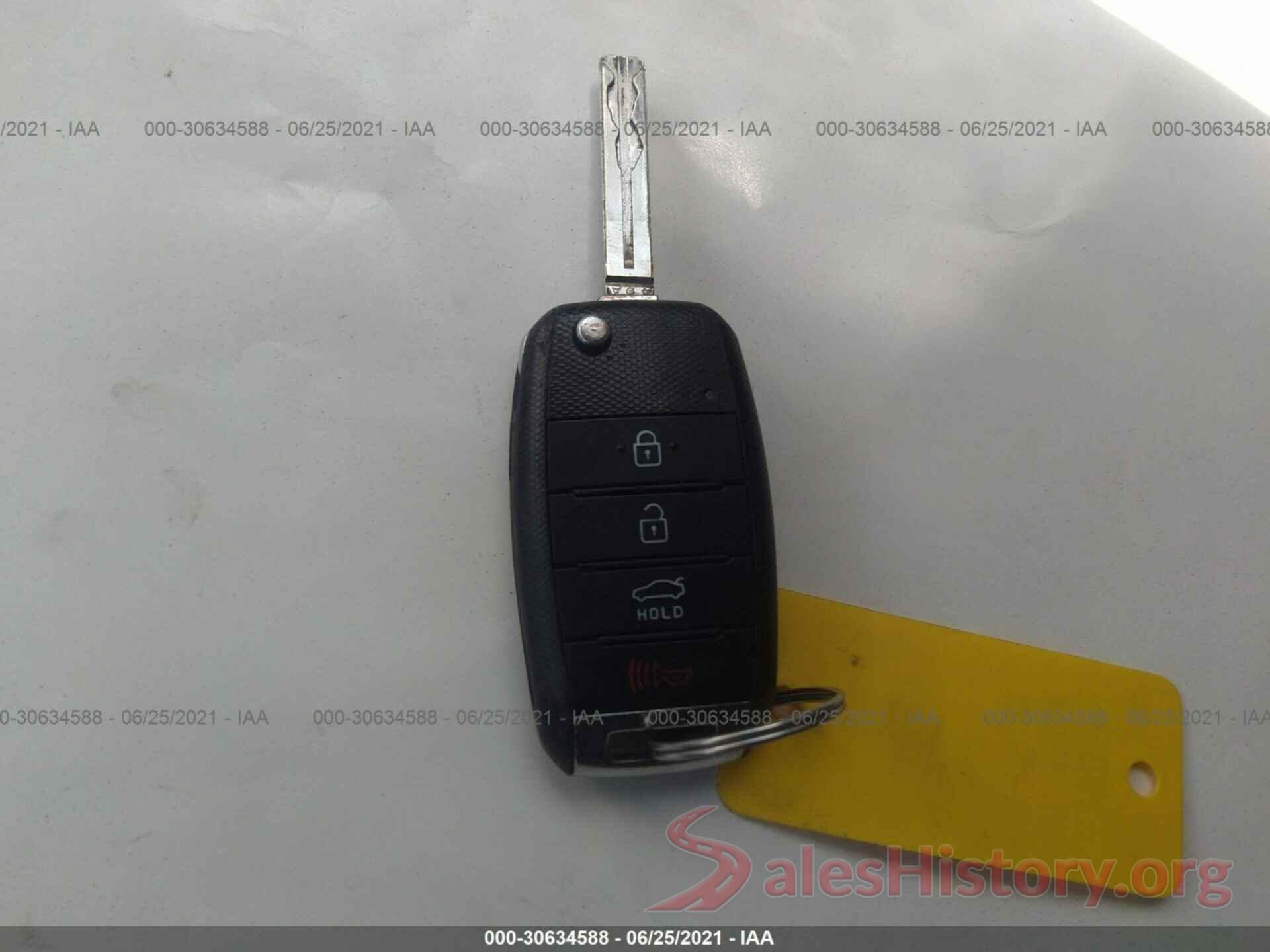 KNADM4A31G6638431 2016 KIA RIO