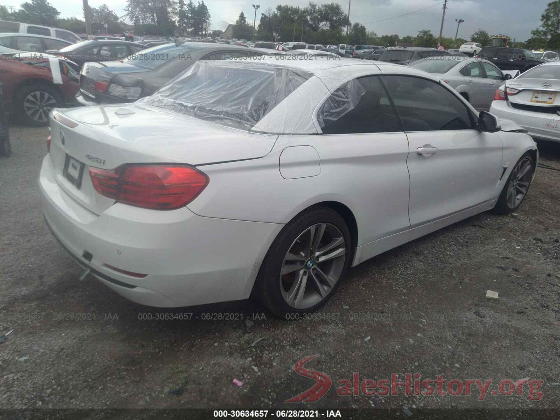 WBA3T1C50GP821342 2016 BMW 4 SERIES