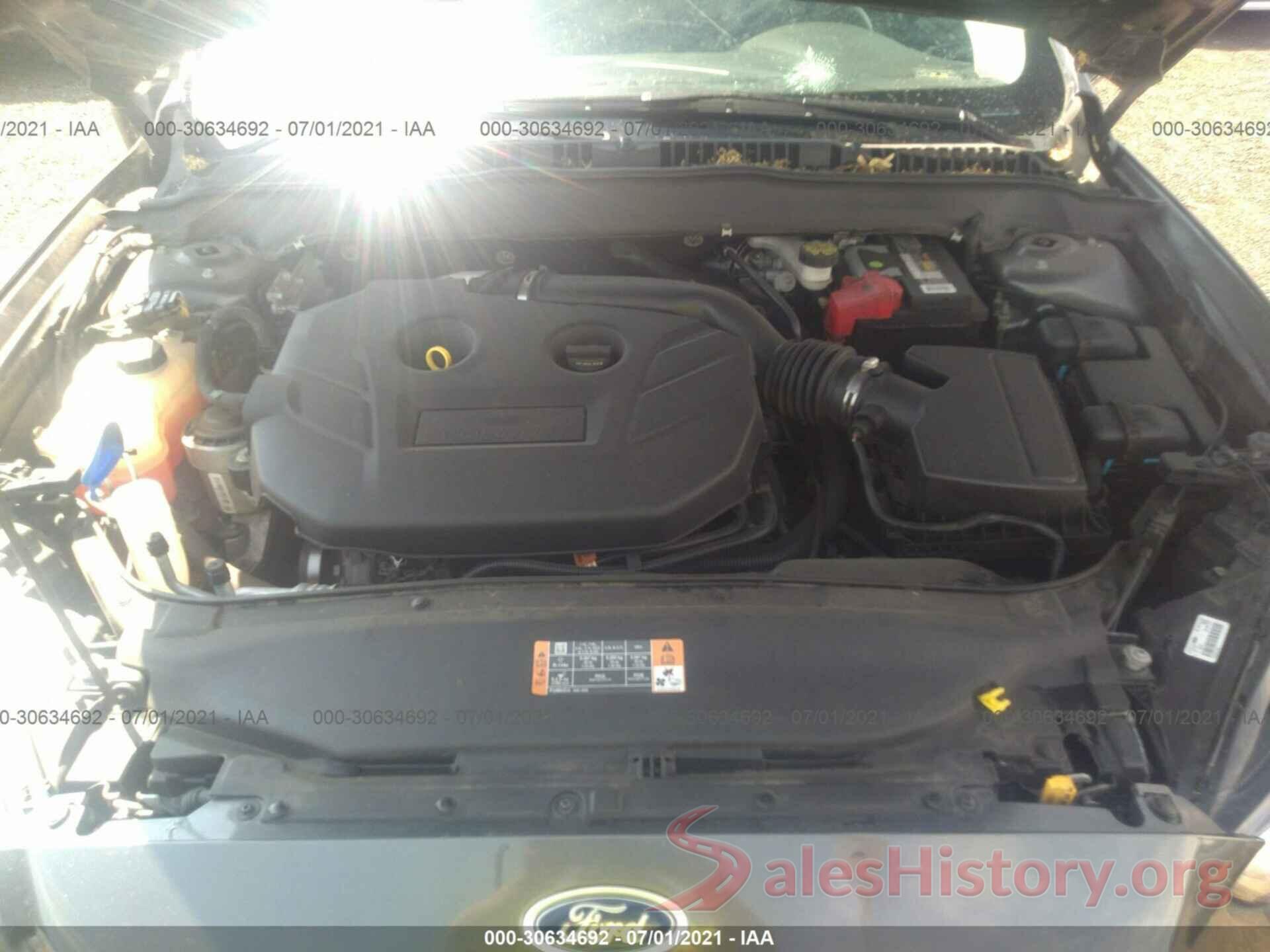 3FA6P0T91GR398853 2016 FORD FUSION