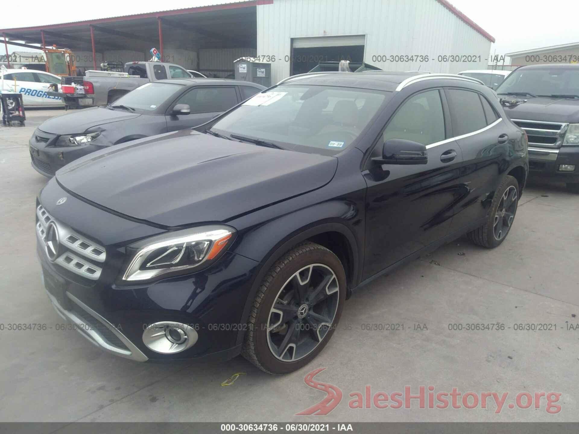 WDCTG4EB8KJ550676 2019 MERCEDES-BENZ GLA