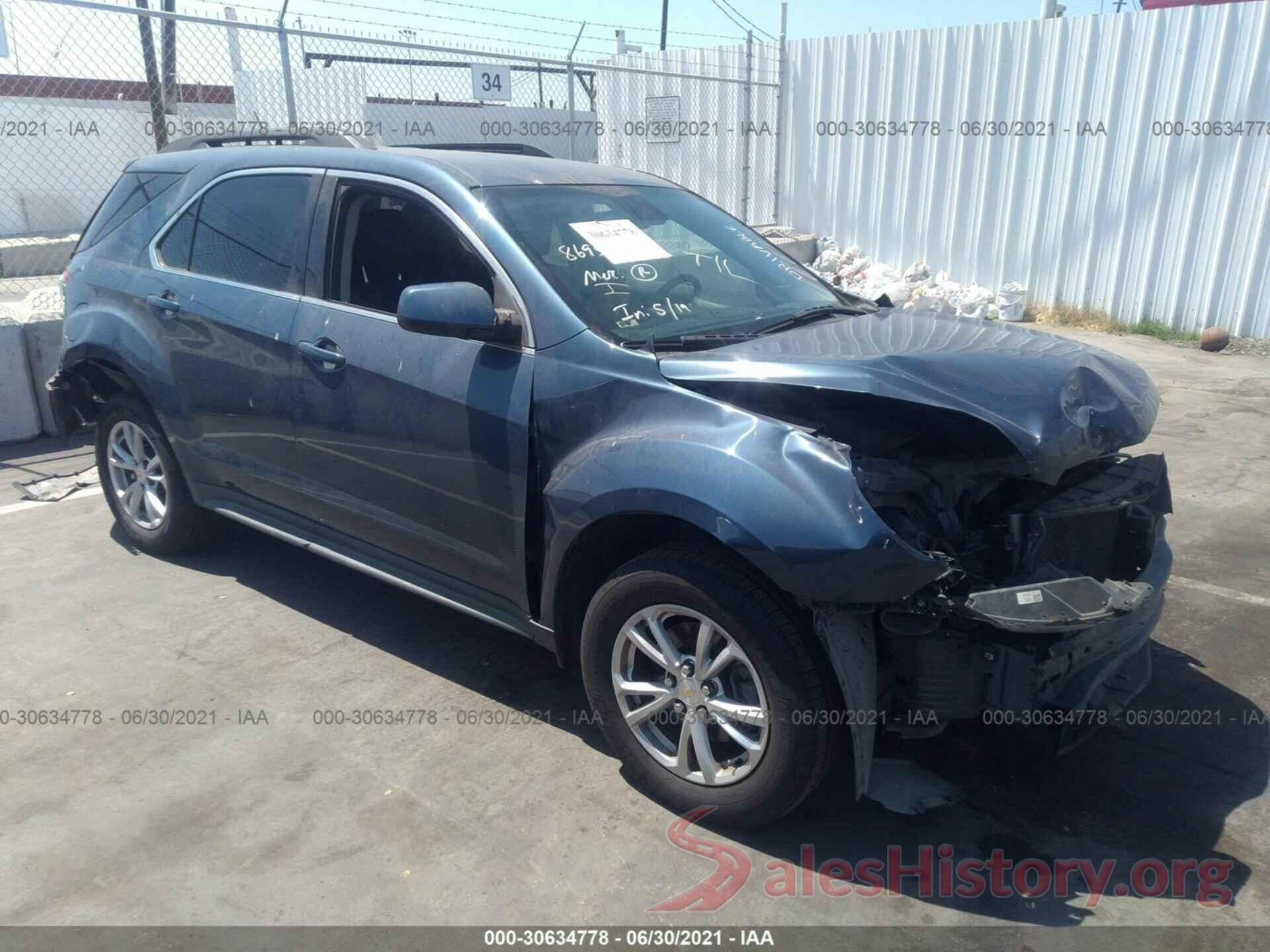 2GNALCEKXG6113664 2016 CHEVROLET EQUINOX