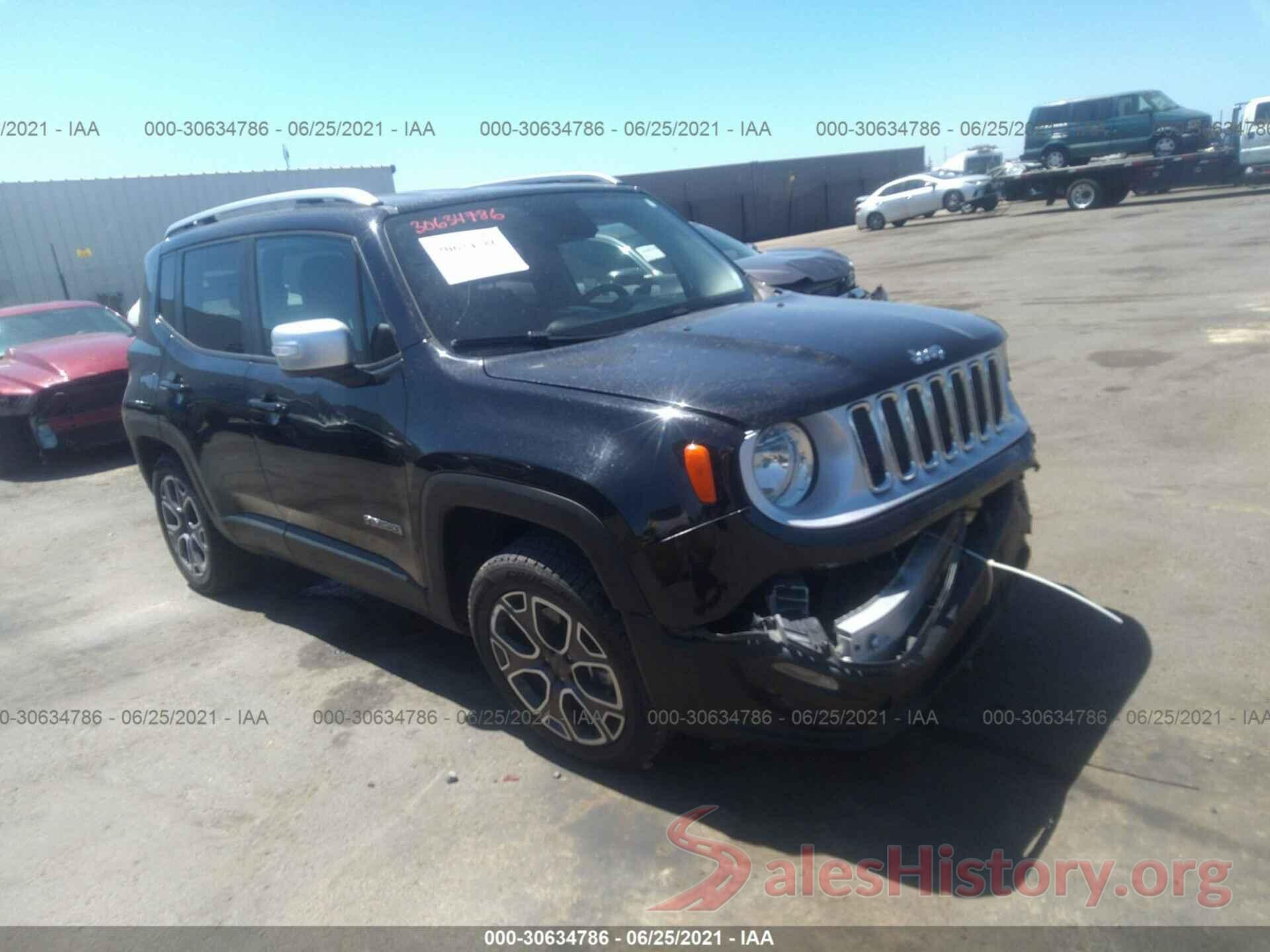 ZACCJADT9GPC91509 2016 JEEP RENEGADE