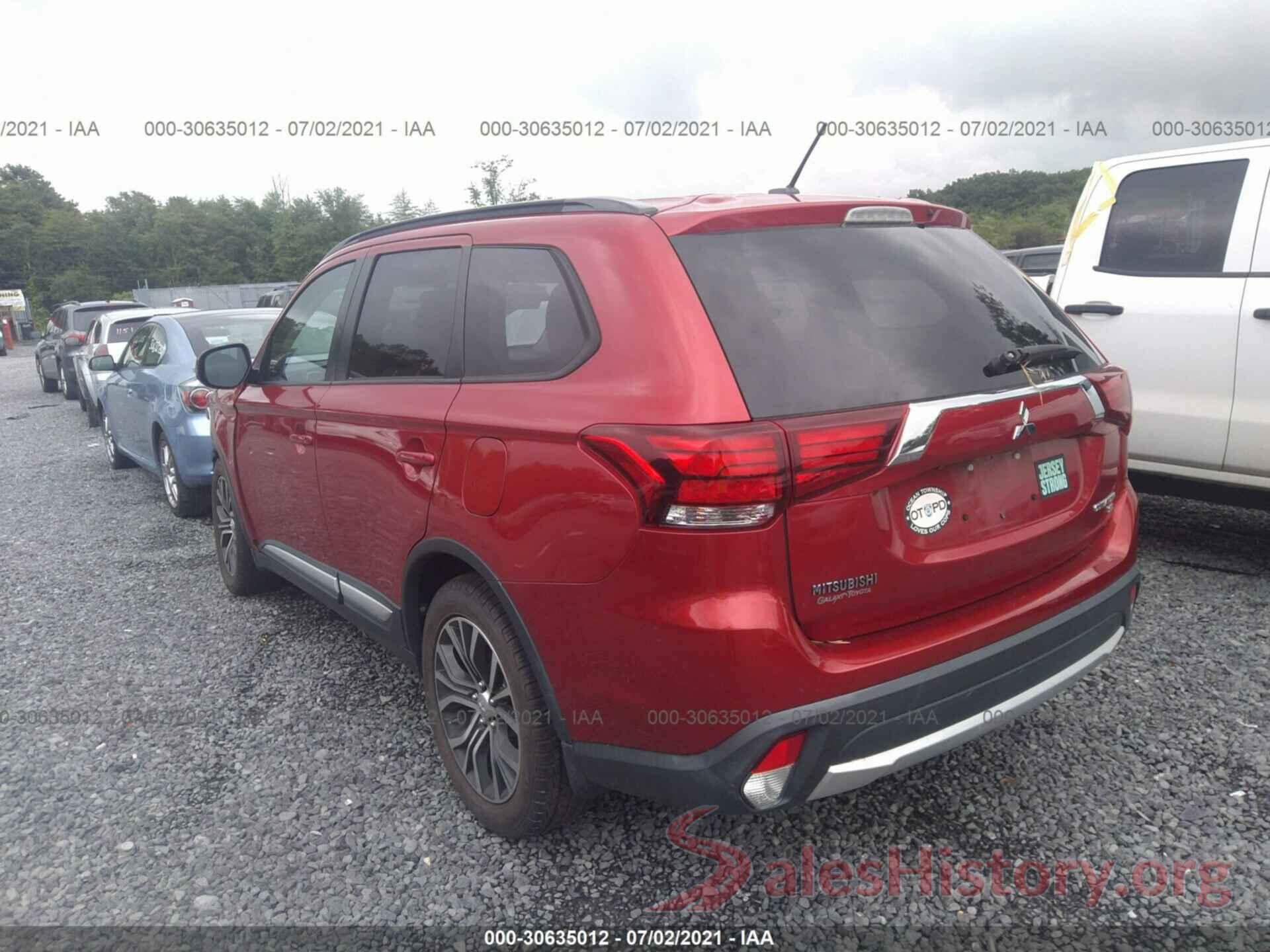 JA4AZ3A35GZ021611 2016 MITSUBISHI OUTLANDER