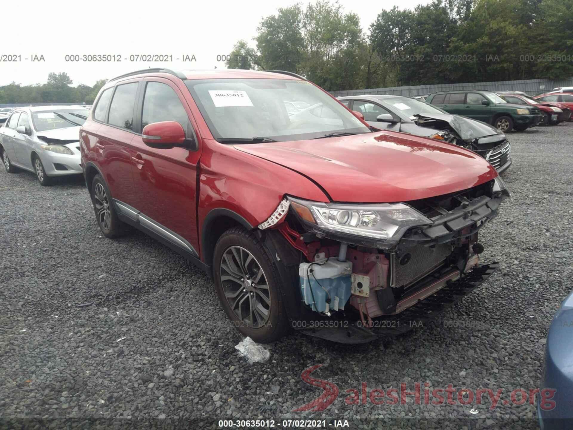 JA4AZ3A35GZ021611 2016 MITSUBISHI OUTLANDER