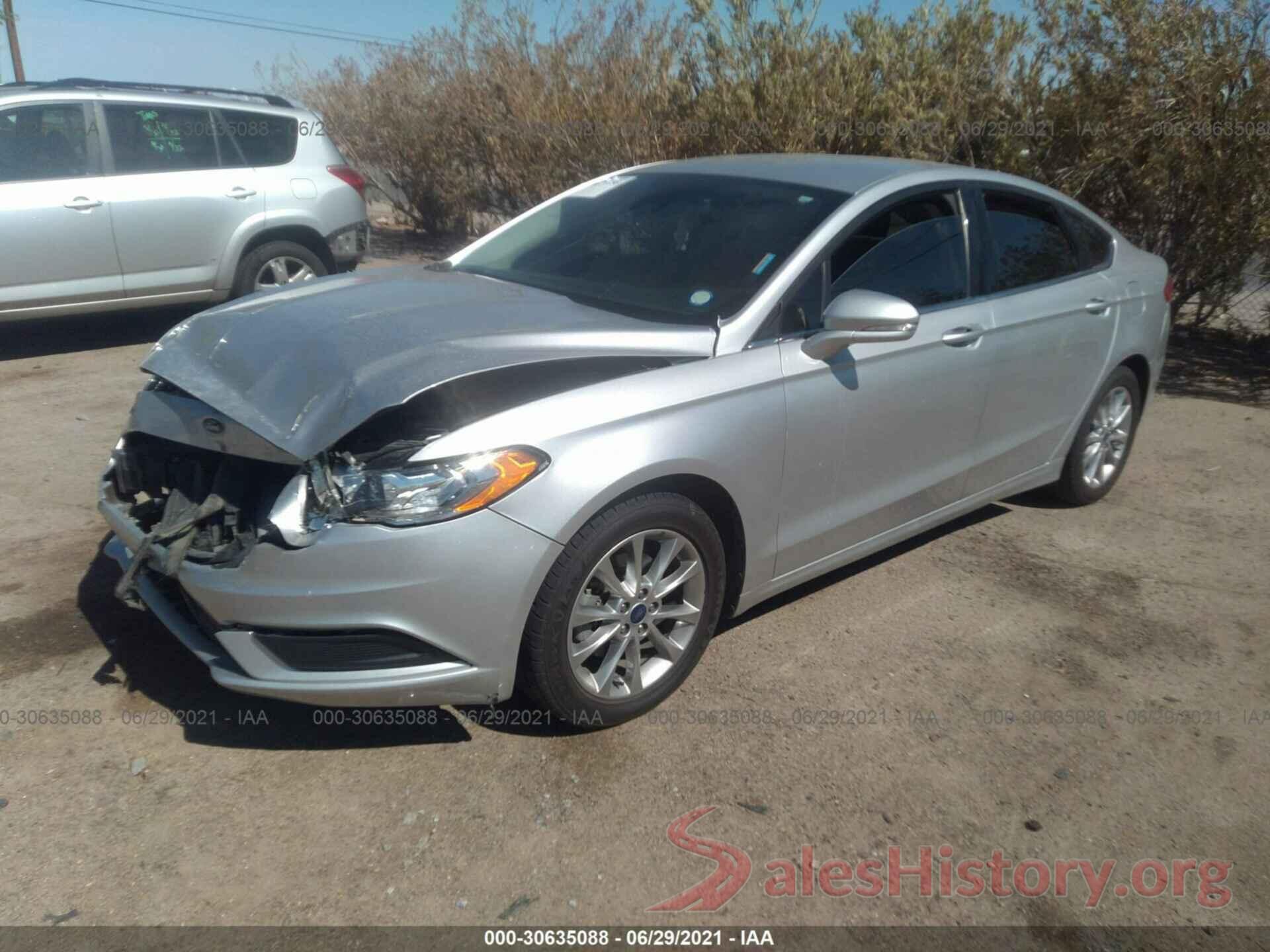 3FA6P0H77HR388952 2017 FORD FUSION