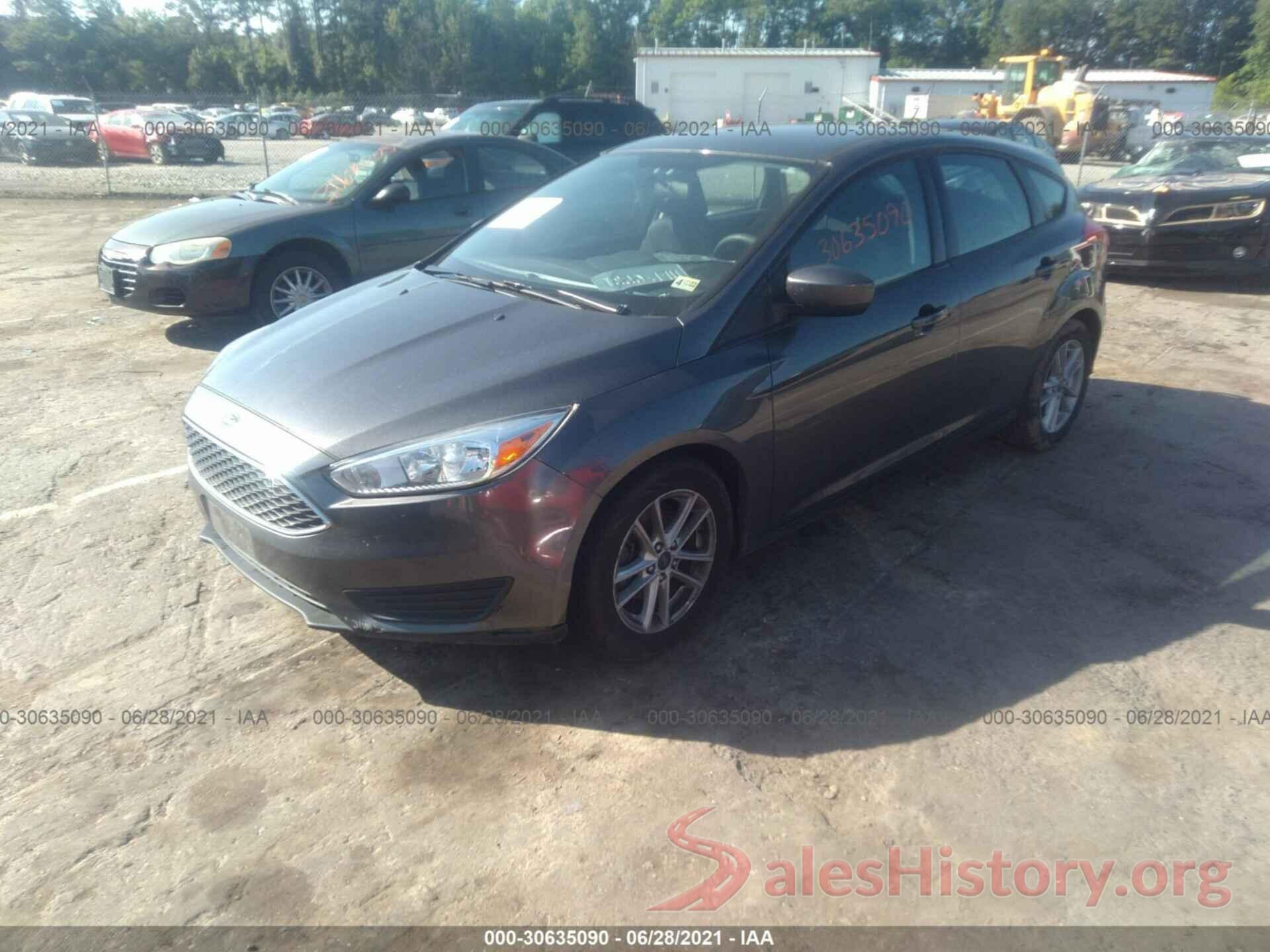 1FADP3K20JL308949 2018 FORD FOCUS