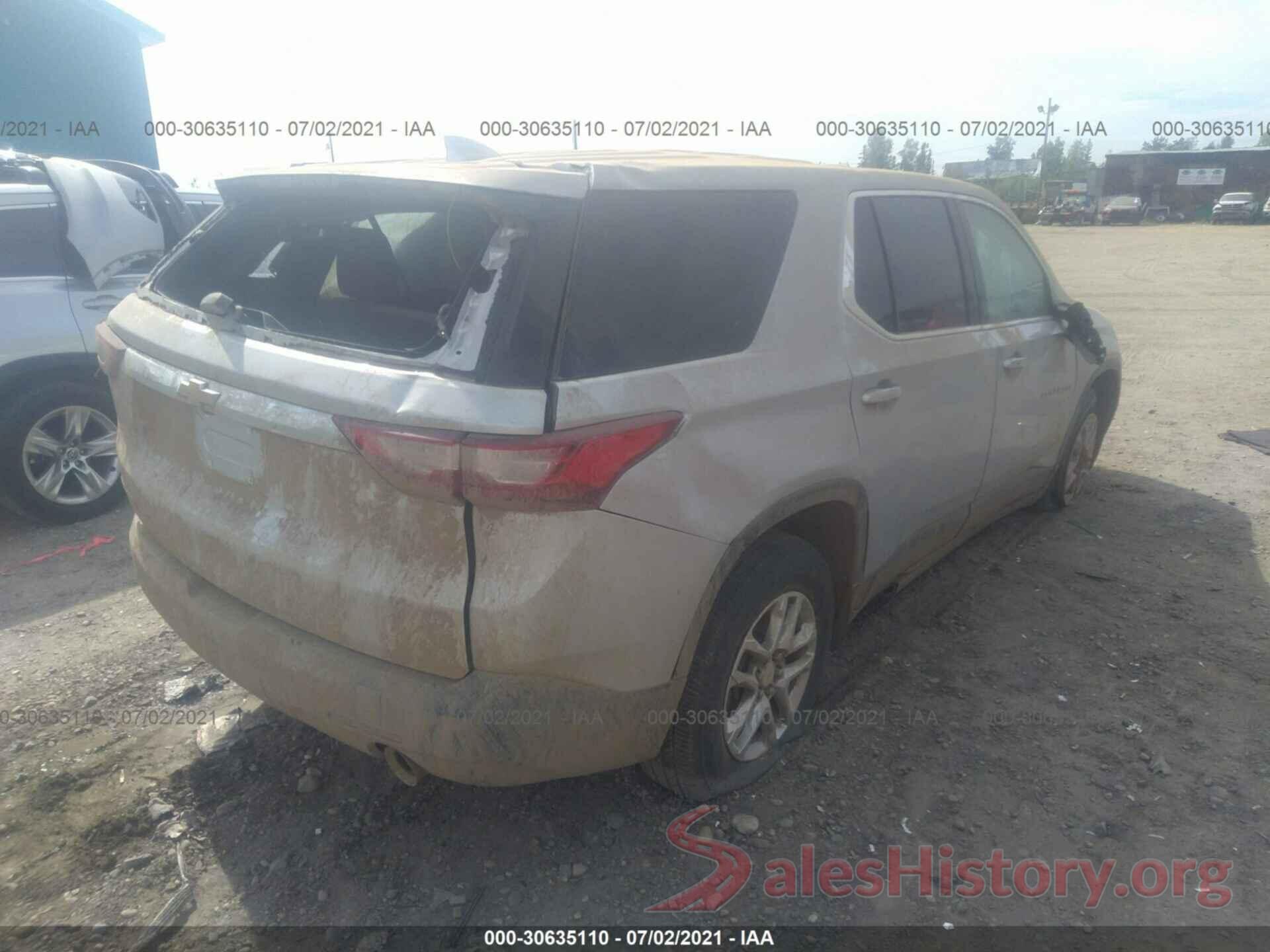 1GNEVFKW4LJ278398 2020 CHEVROLET TRAVERSE