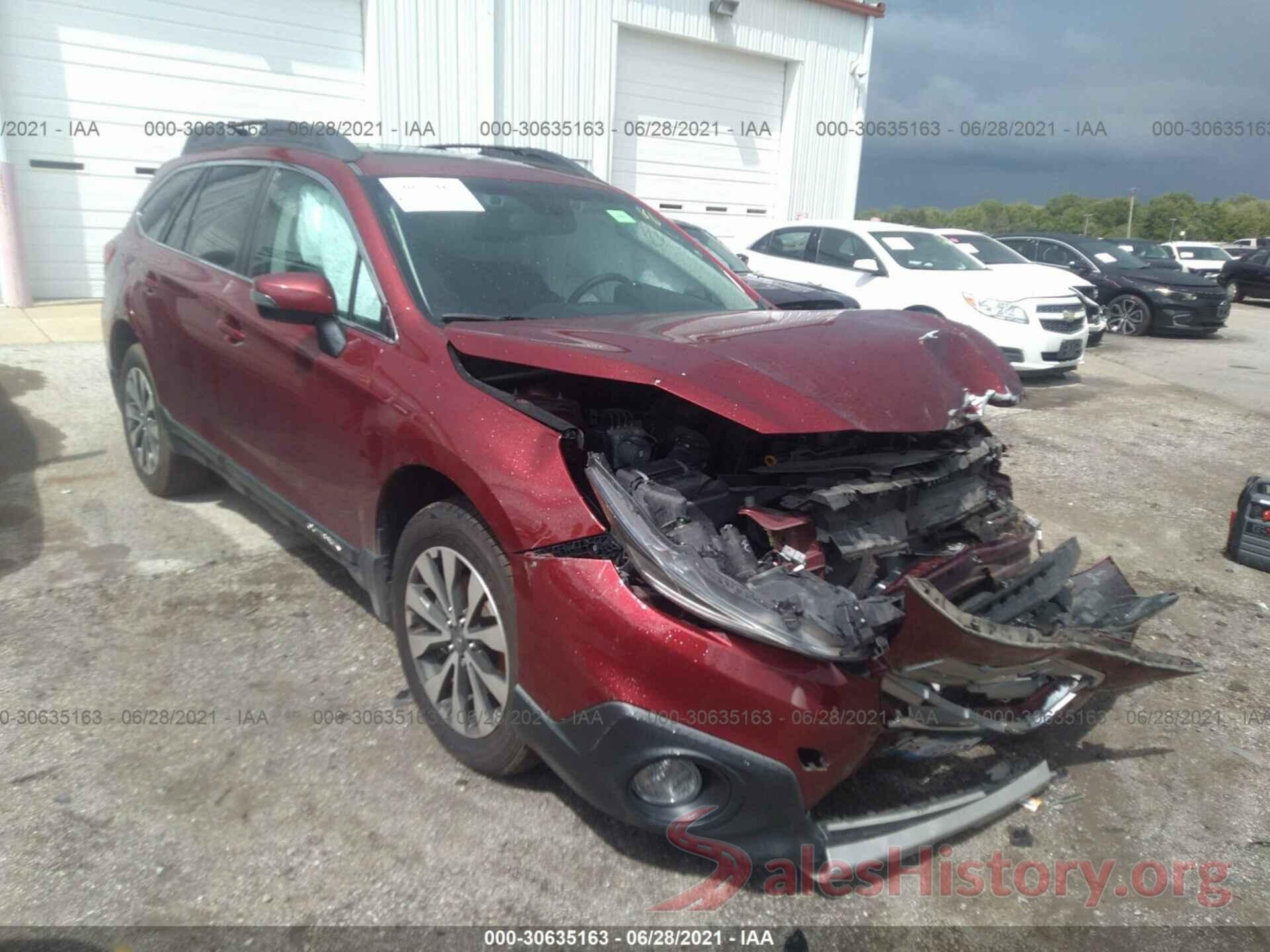 4S4BSBNC7G3227949 2016 SUBARU OUTBACK