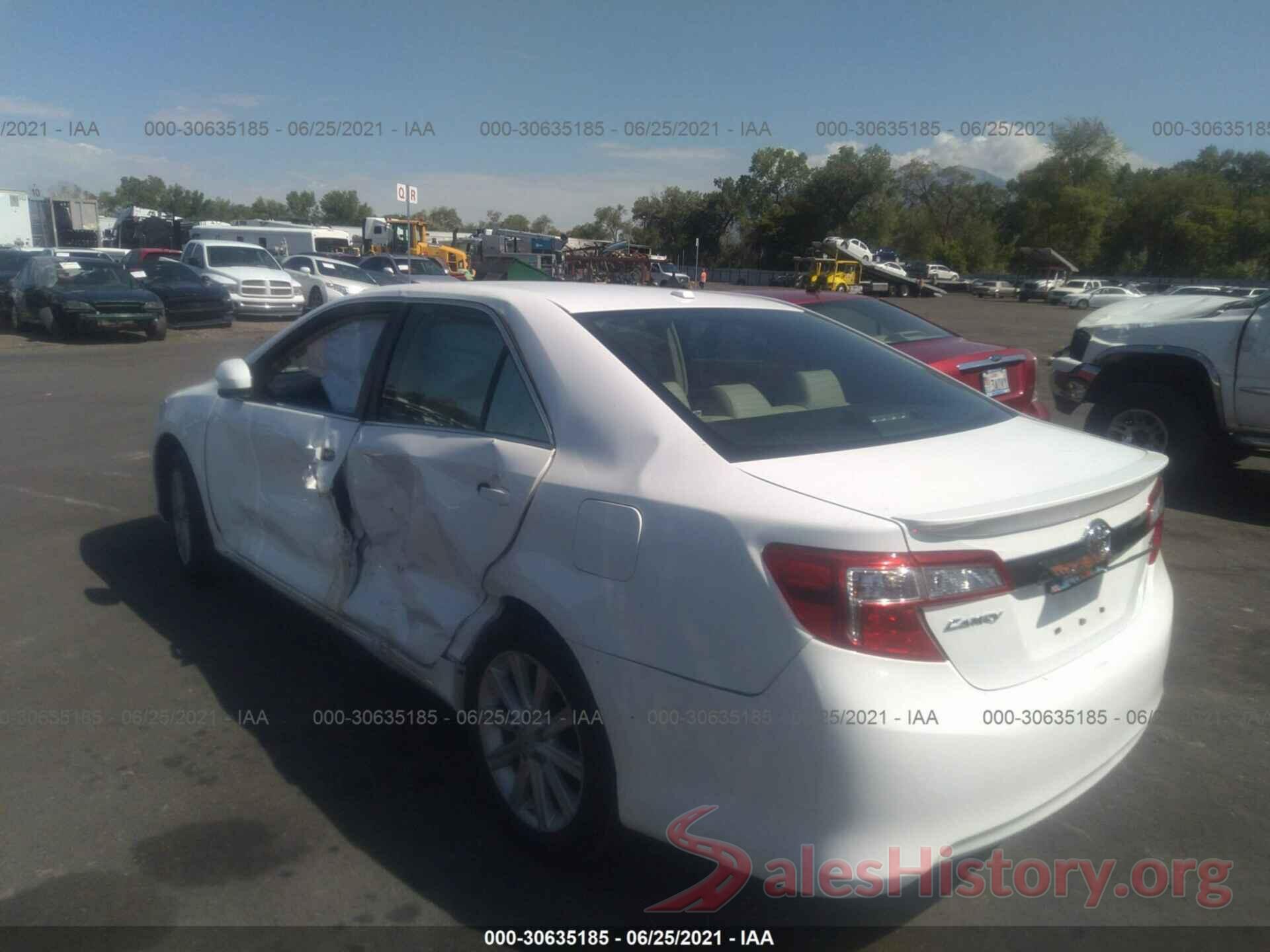 4T4BF1FKXCR192127 2012 TOYOTA CAMRY