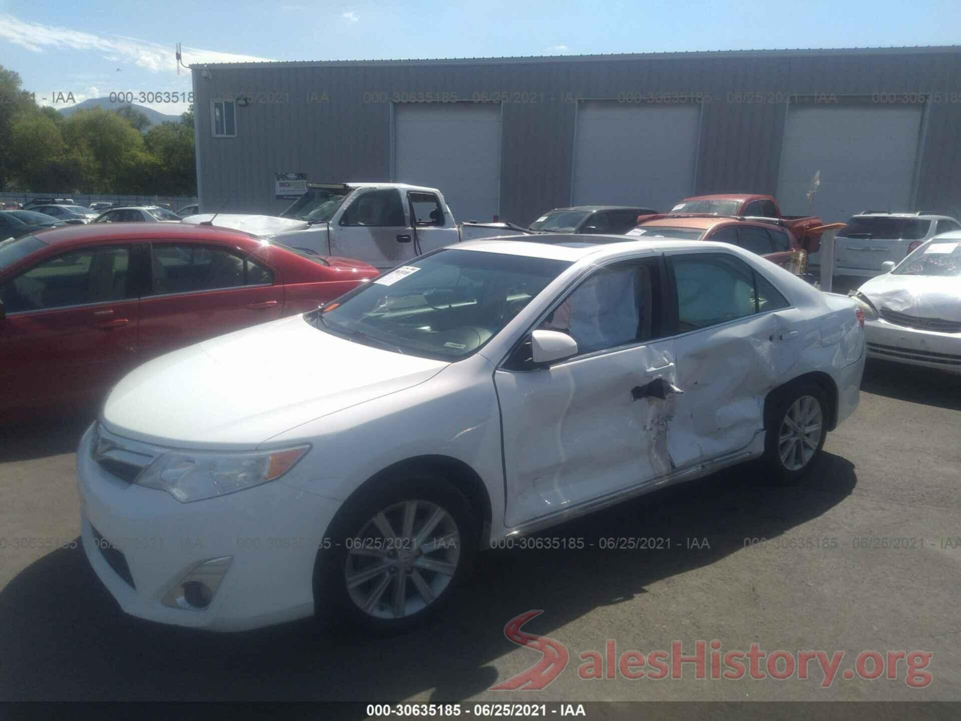 4T4BF1FKXCR192127 2012 TOYOTA CAMRY