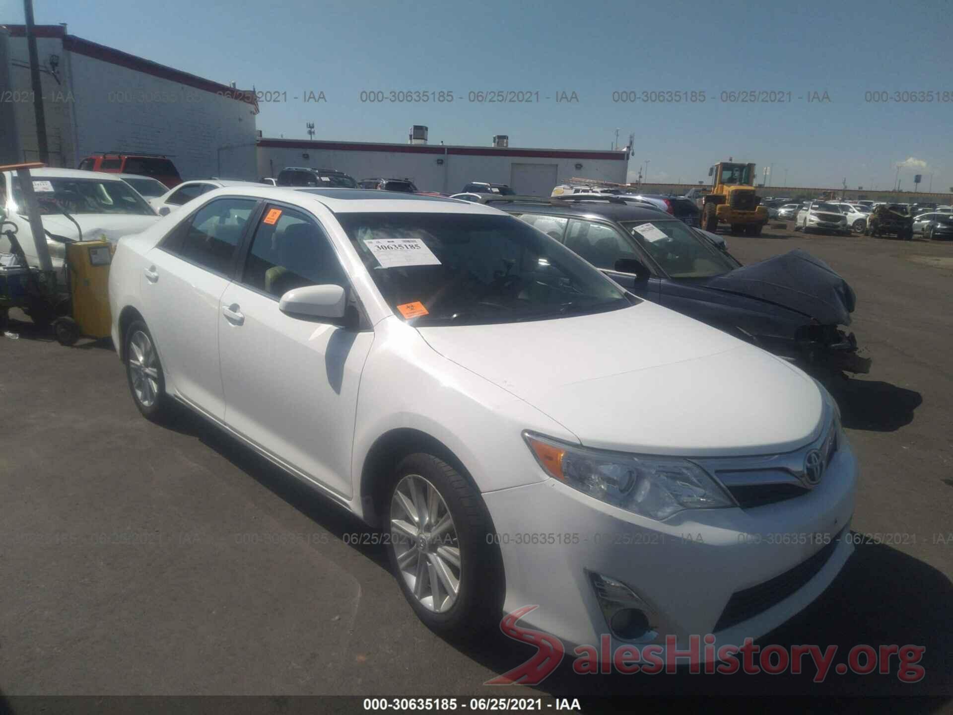 4T4BF1FKXCR192127 2012 TOYOTA CAMRY