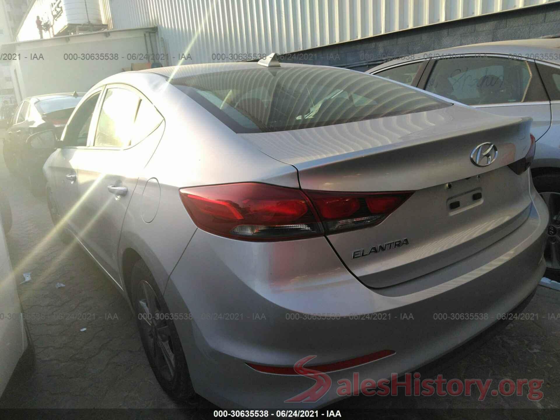 5NPD84LFJH2246985 2017 HYUNDAI ELANTRA