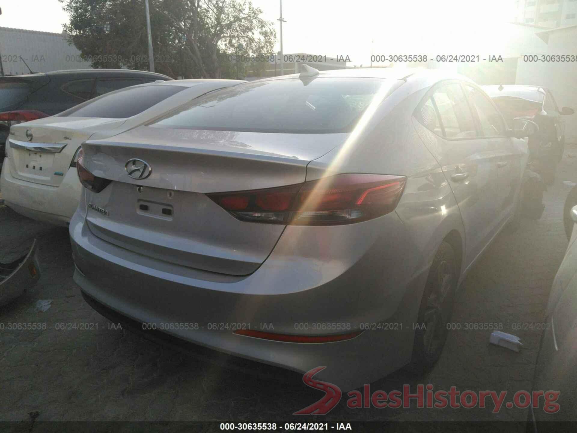 5NPD84LFJH2246985 2017 HYUNDAI ELANTRA