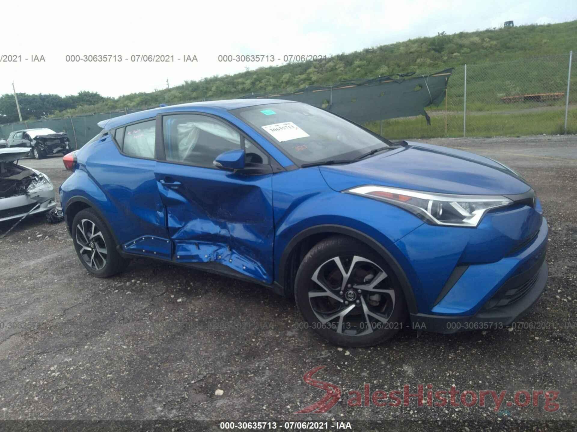 NMTKHMBX1JR020516 2018 TOYOTA C-HR