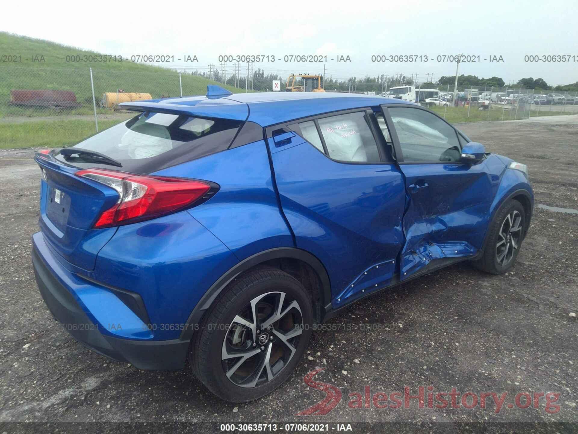 NMTKHMBX1JR020516 2018 TOYOTA C-HR