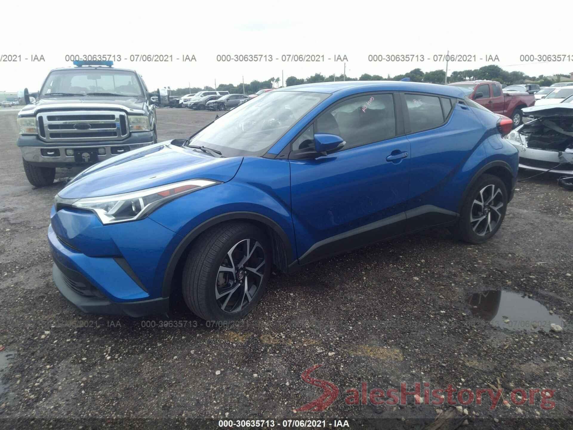 NMTKHMBX1JR020516 2018 TOYOTA C-HR