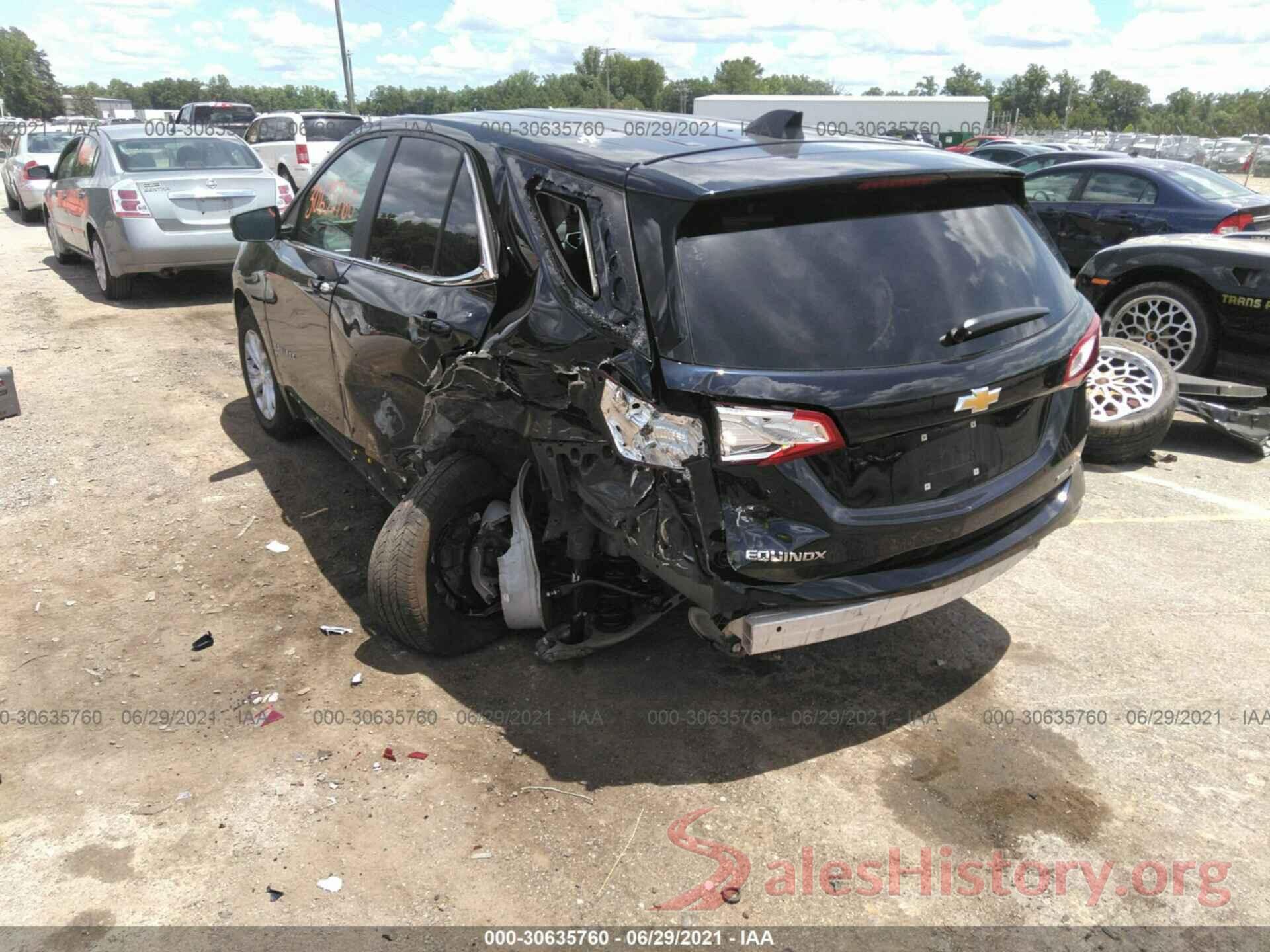 3GNAXUEV9MS105752 2021 CHEVROLET EQUINOX