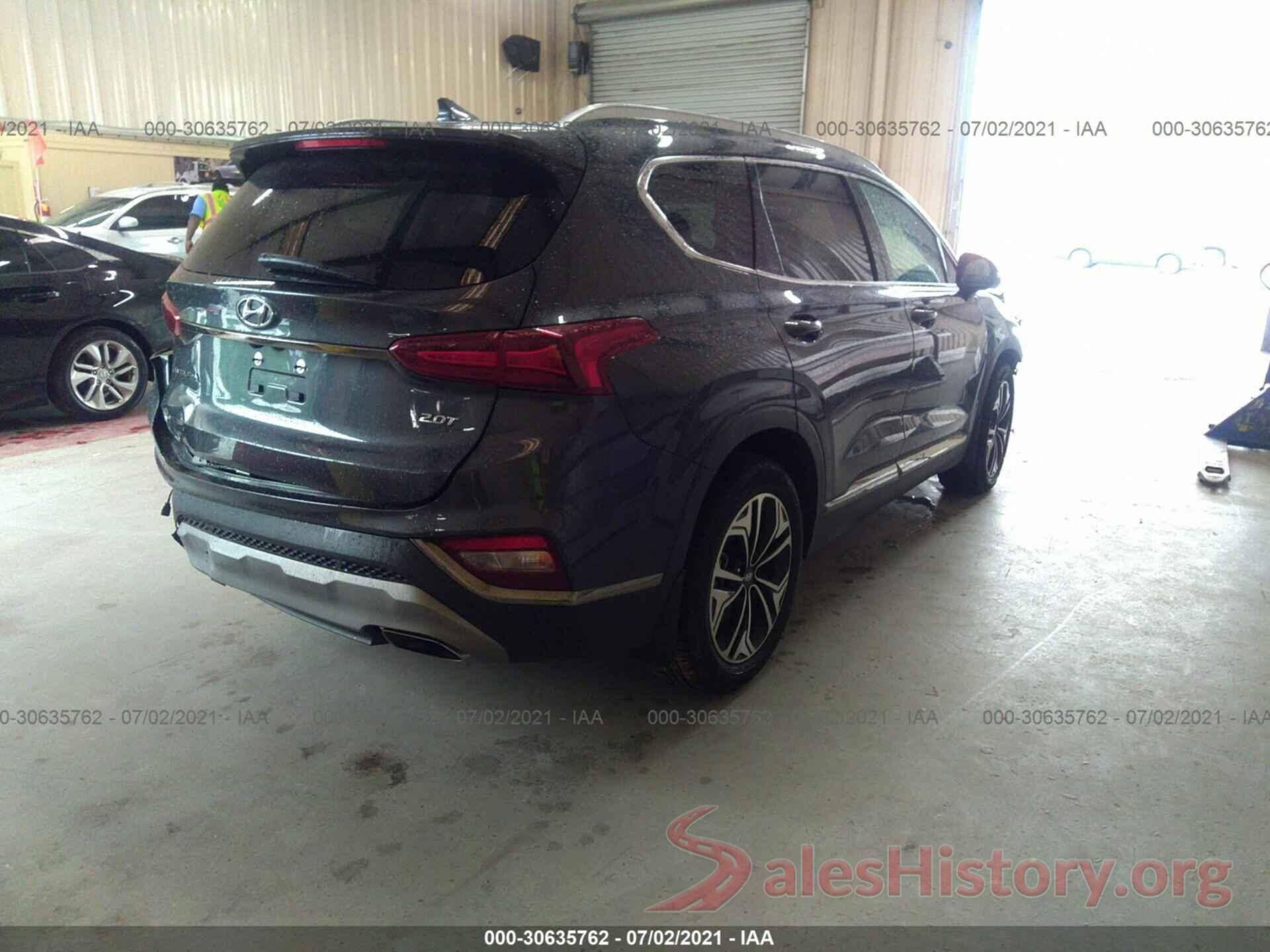 5NMS53AA7LH290289 2020 HYUNDAI SANTA FE