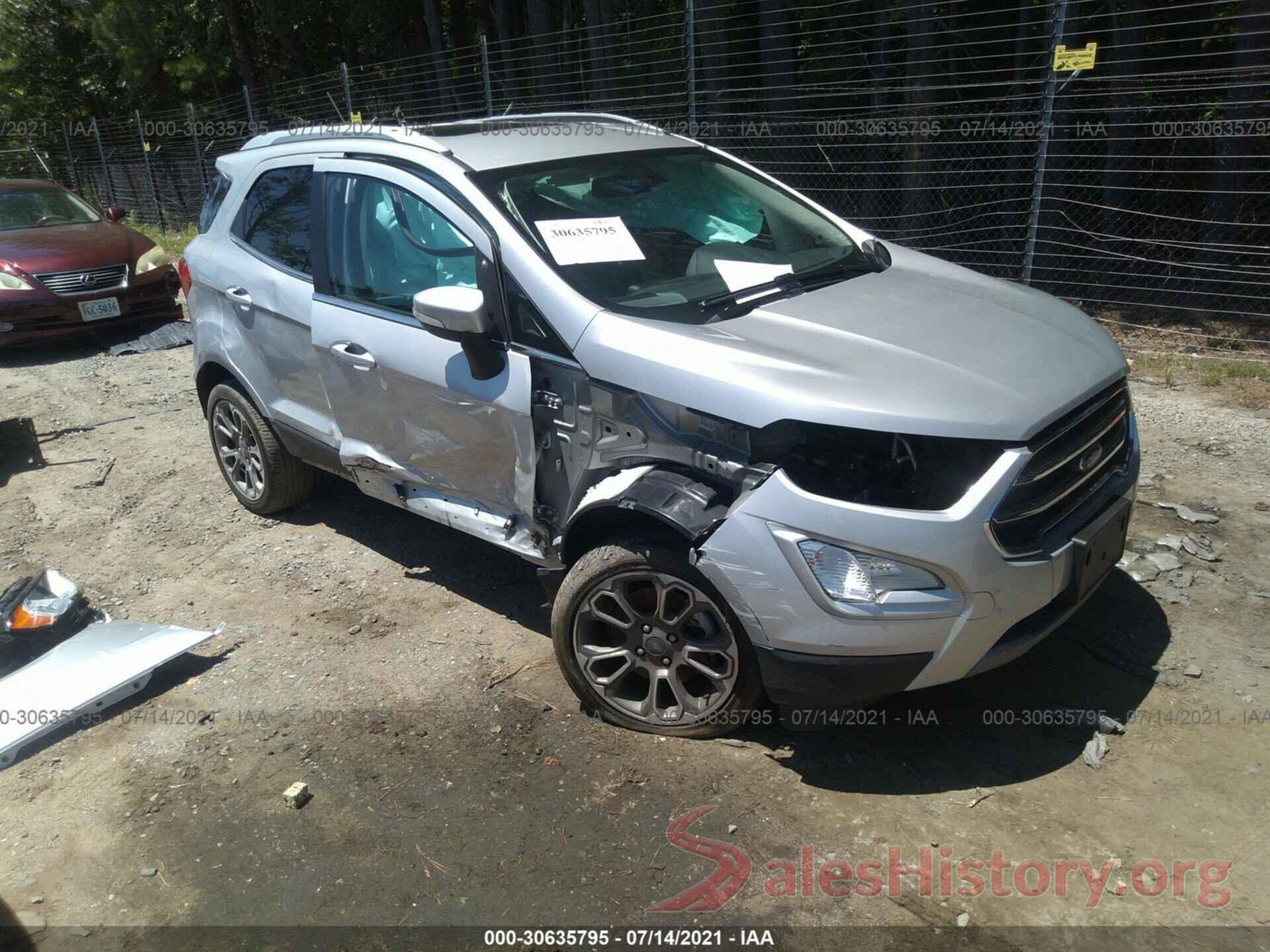 MAJ6S3KL3LC328535 2020 FORD ECOSPORT