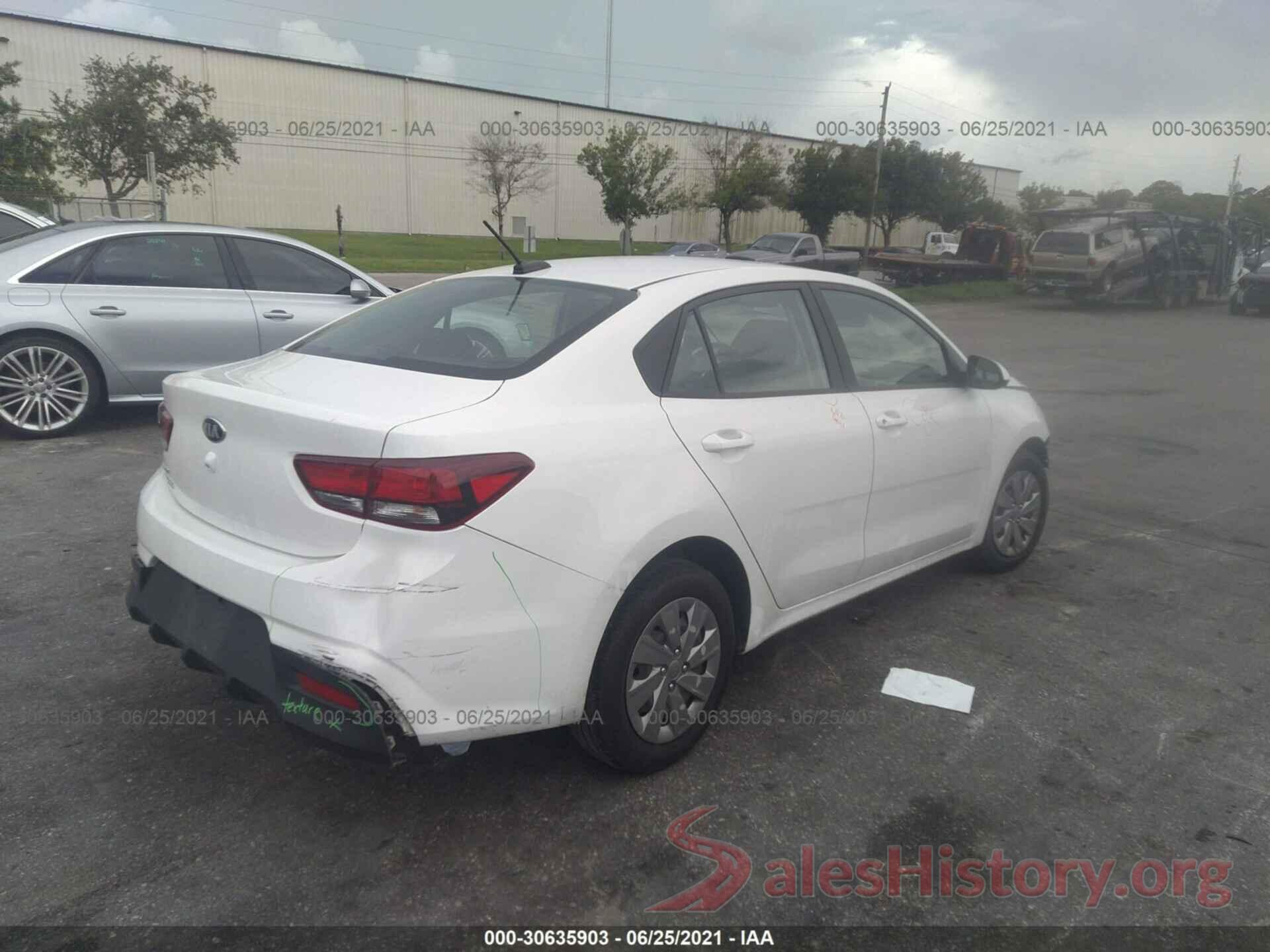 3KPA24AD0LE336718 2020 KIA RIO