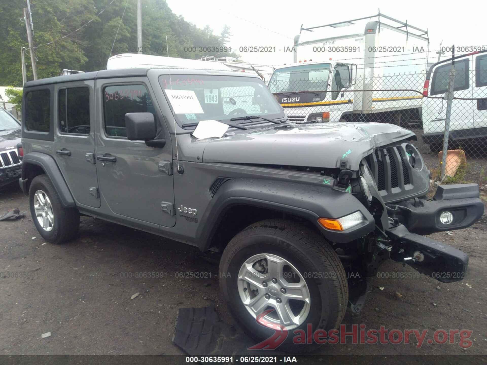 1C4HJXDG0MW523117 2021 JEEP WRANGLER