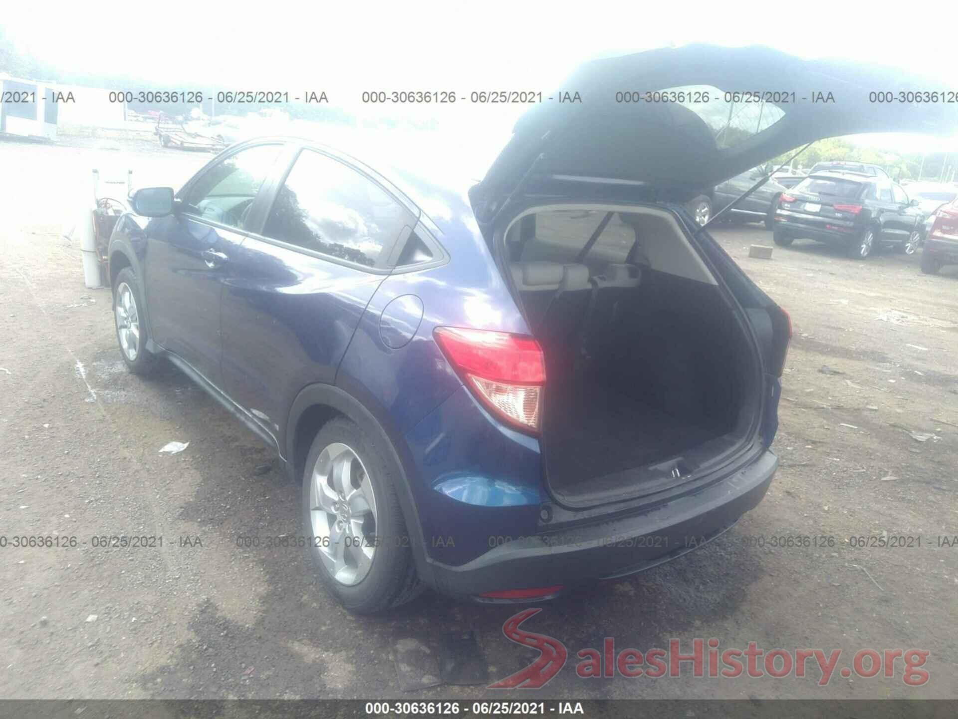 3CZRU6H76GM746552 2016 HONDA HR-V