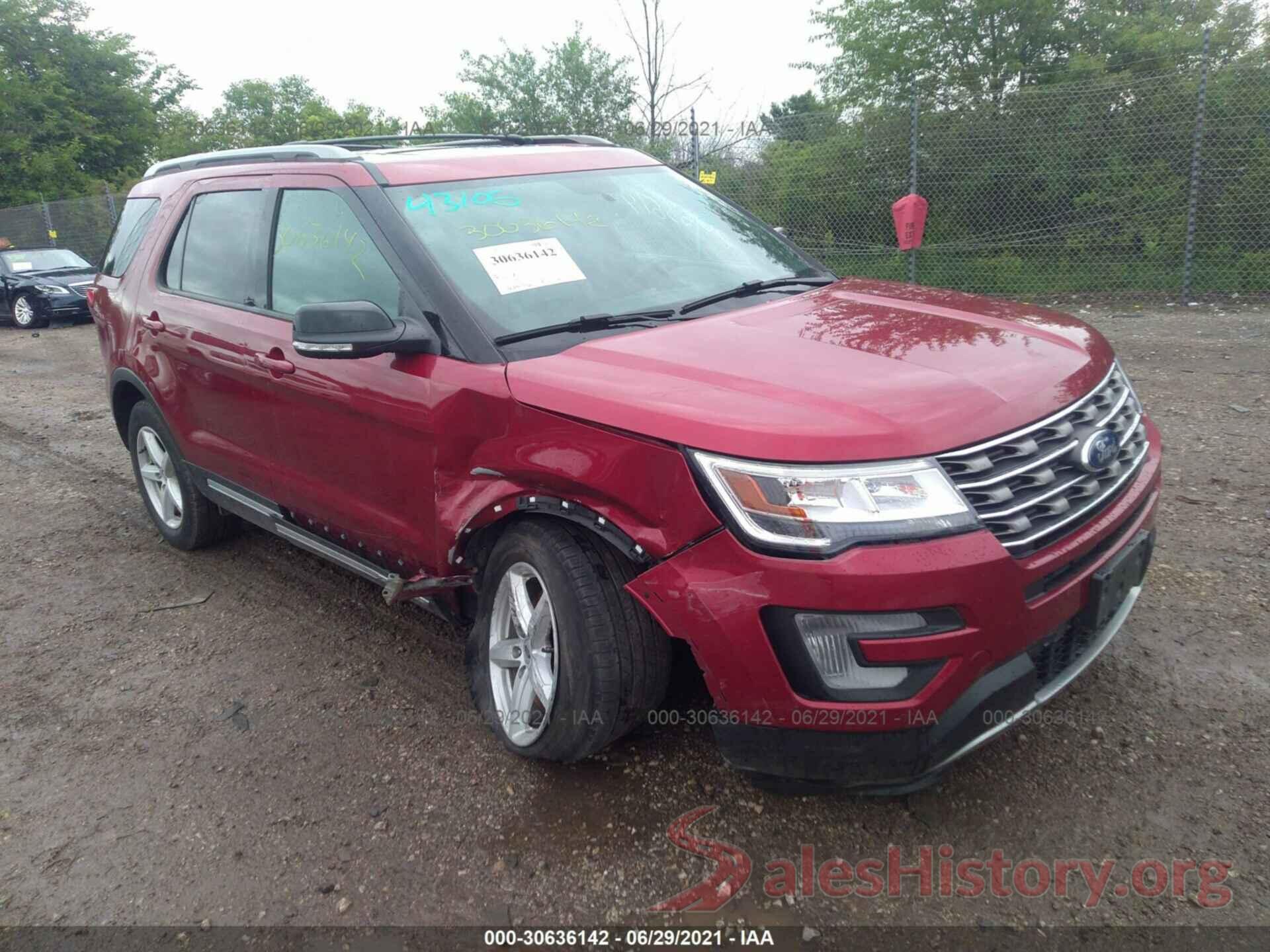 1FM5K8D85HGD96732 2017 FORD EXPLORER