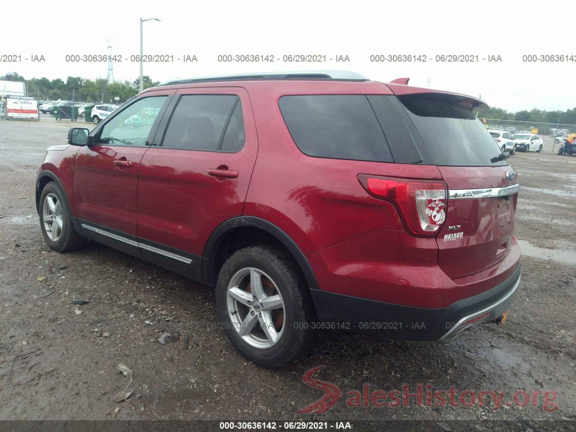 1FM5K8D85HGD96732 2017 FORD EXPLORER