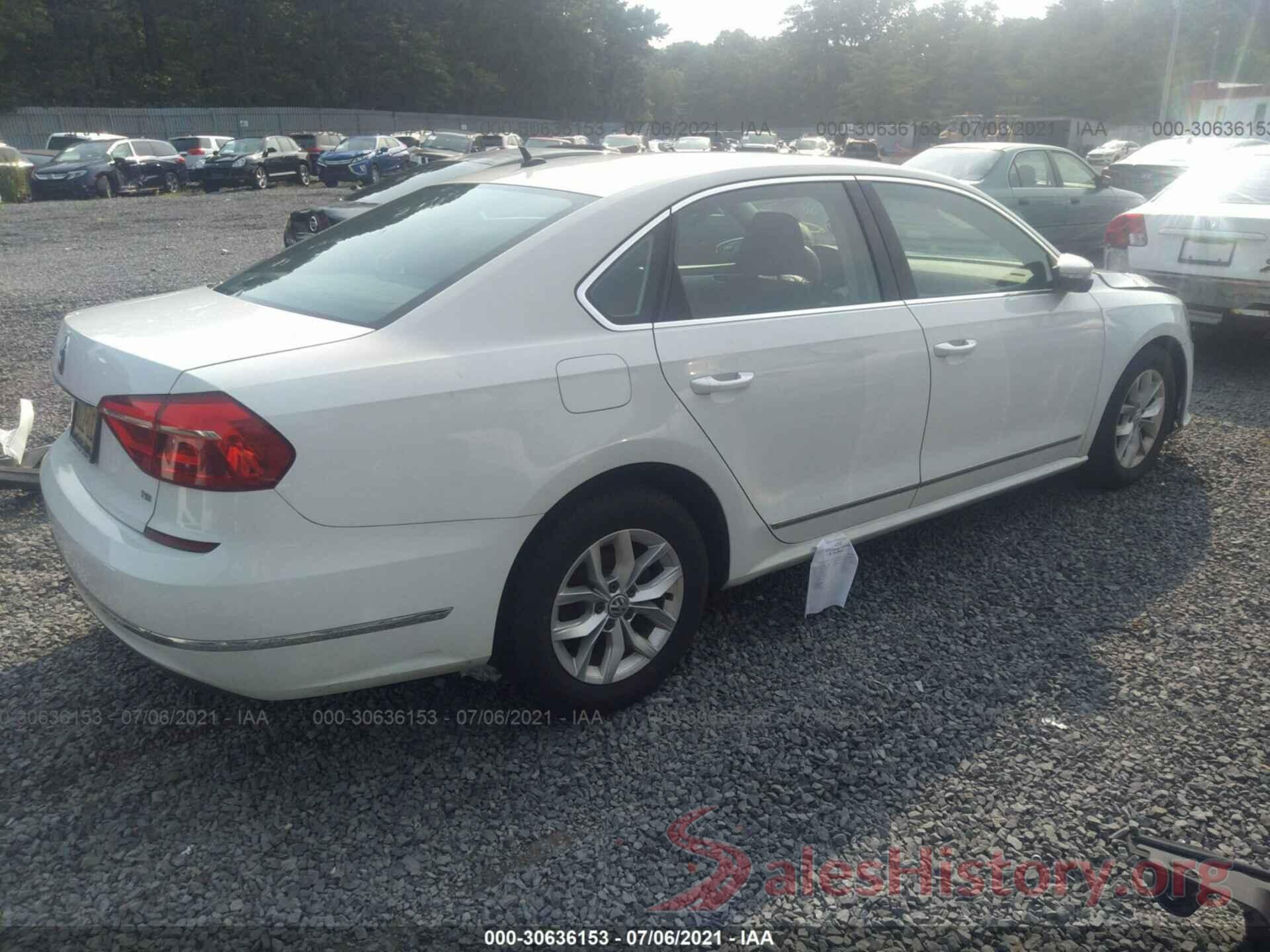 1VWAT7A37GC021950 2016 VOLKSWAGEN PASSAT