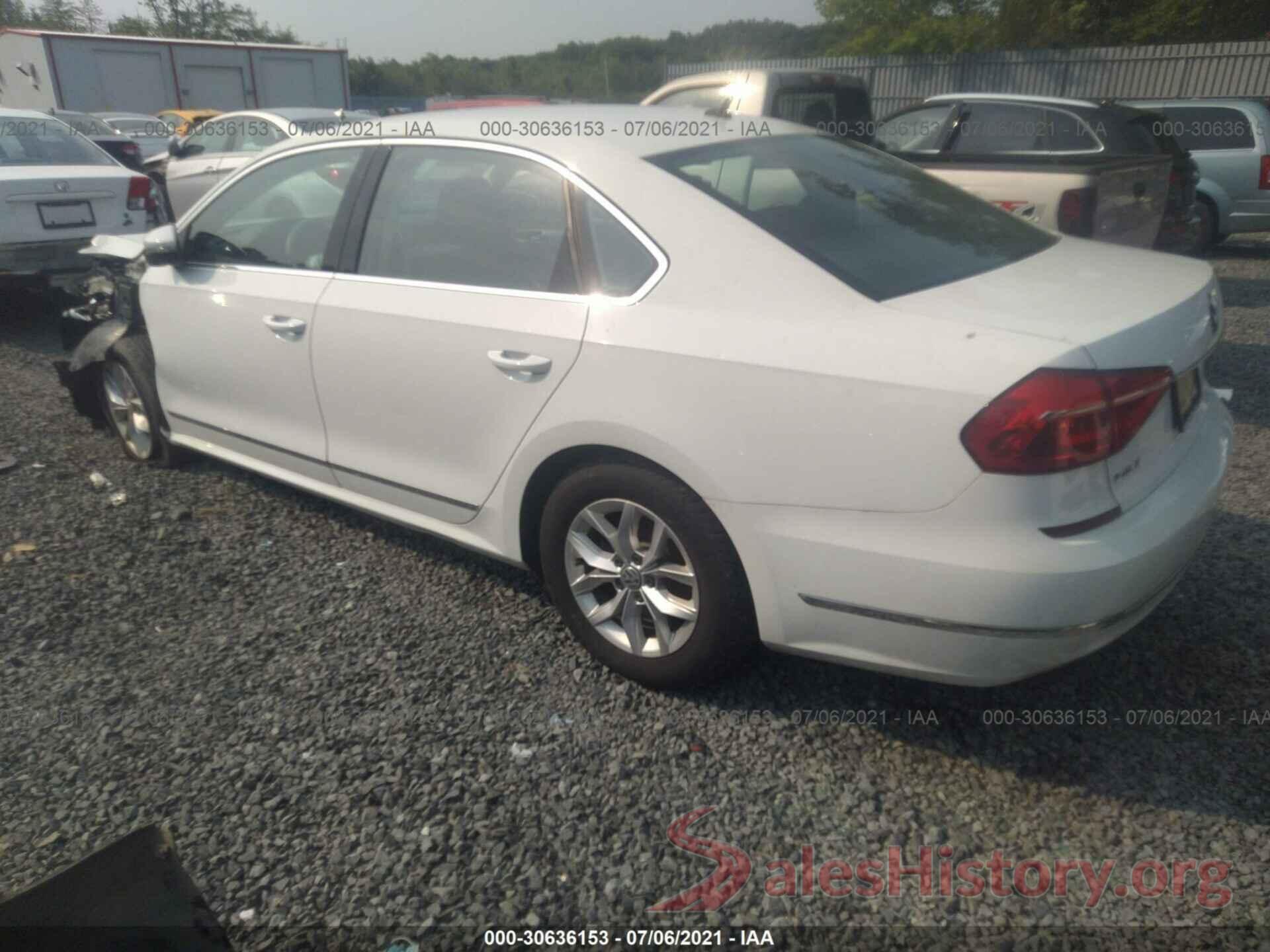 1VWAT7A37GC021950 2016 VOLKSWAGEN PASSAT