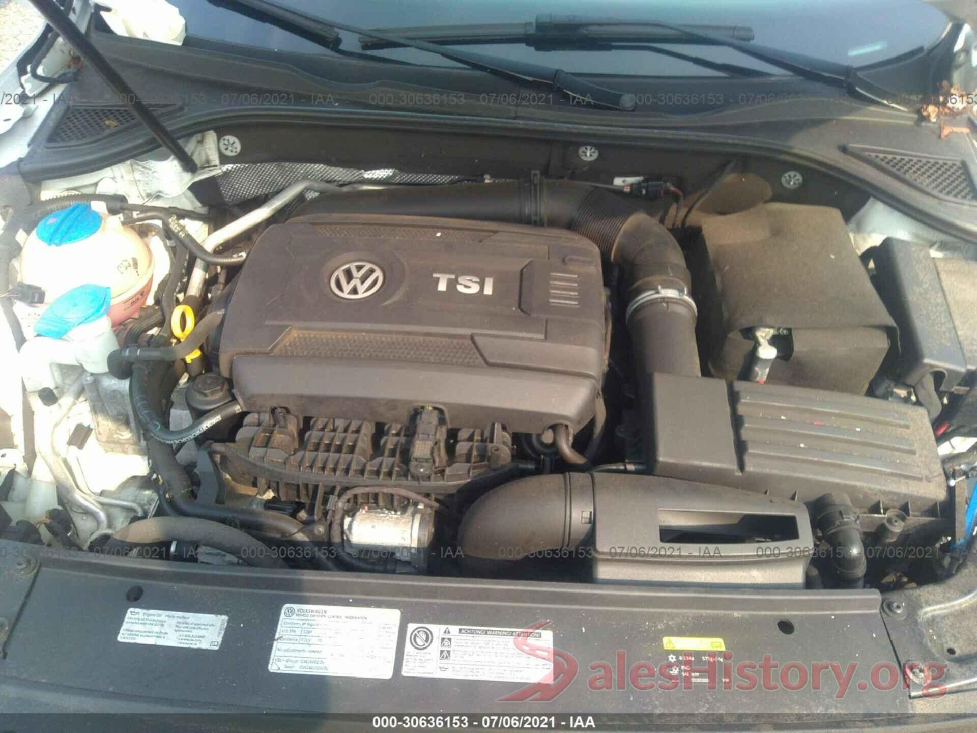 1VWAT7A37GC021950 2016 VOLKSWAGEN PASSAT