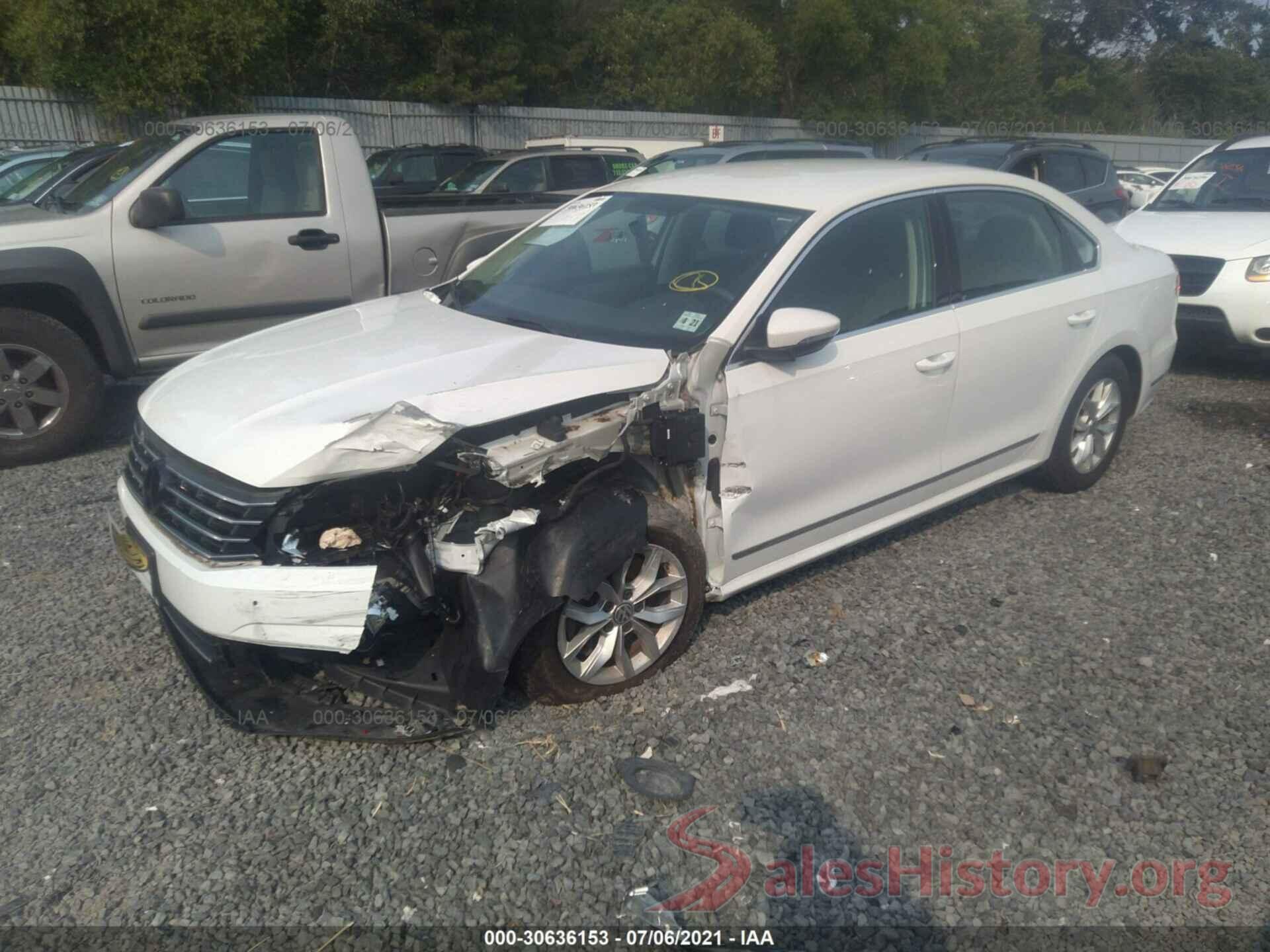 1VWAT7A37GC021950 2016 VOLKSWAGEN PASSAT